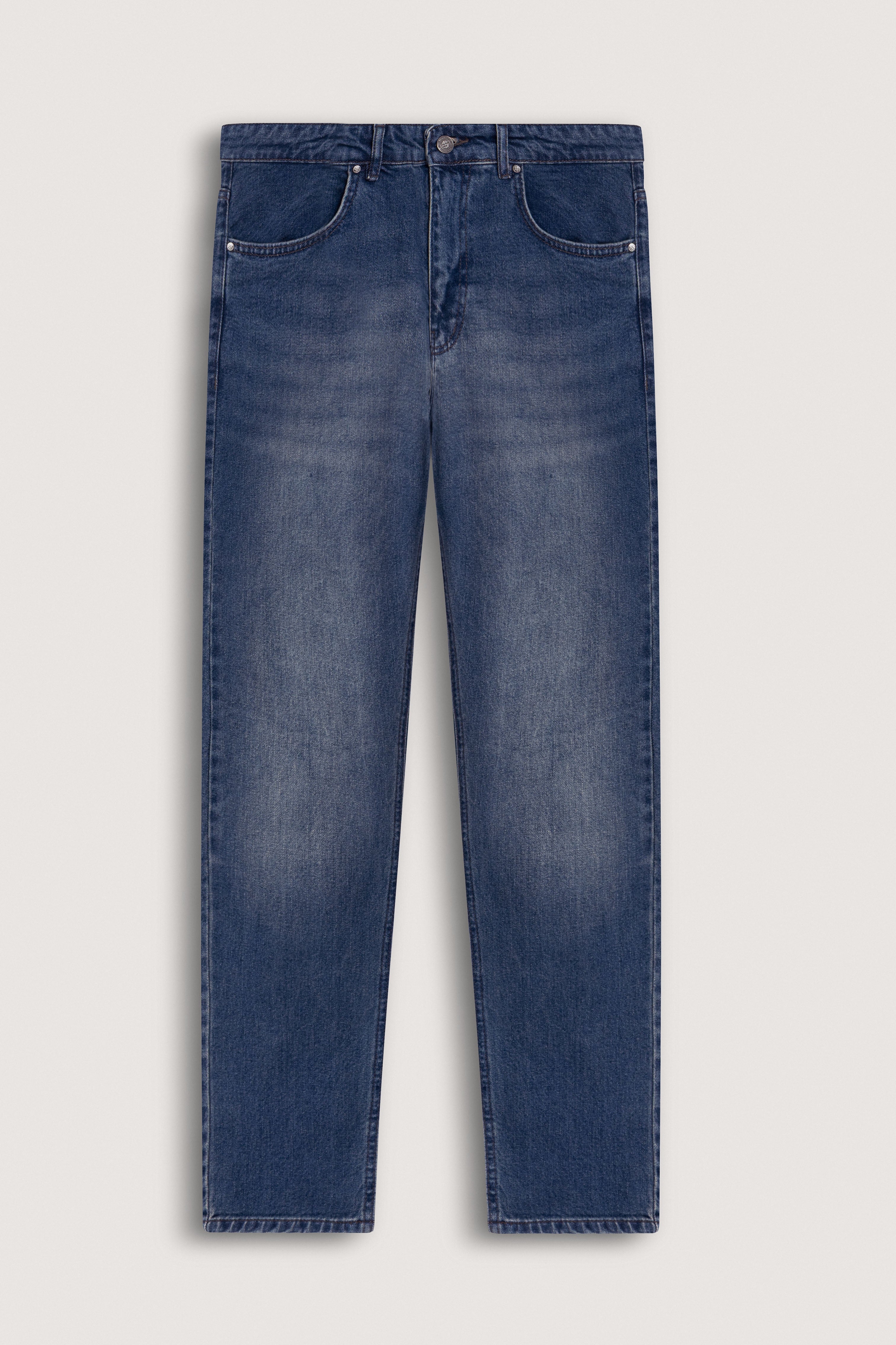 Plain jeans pants - 1