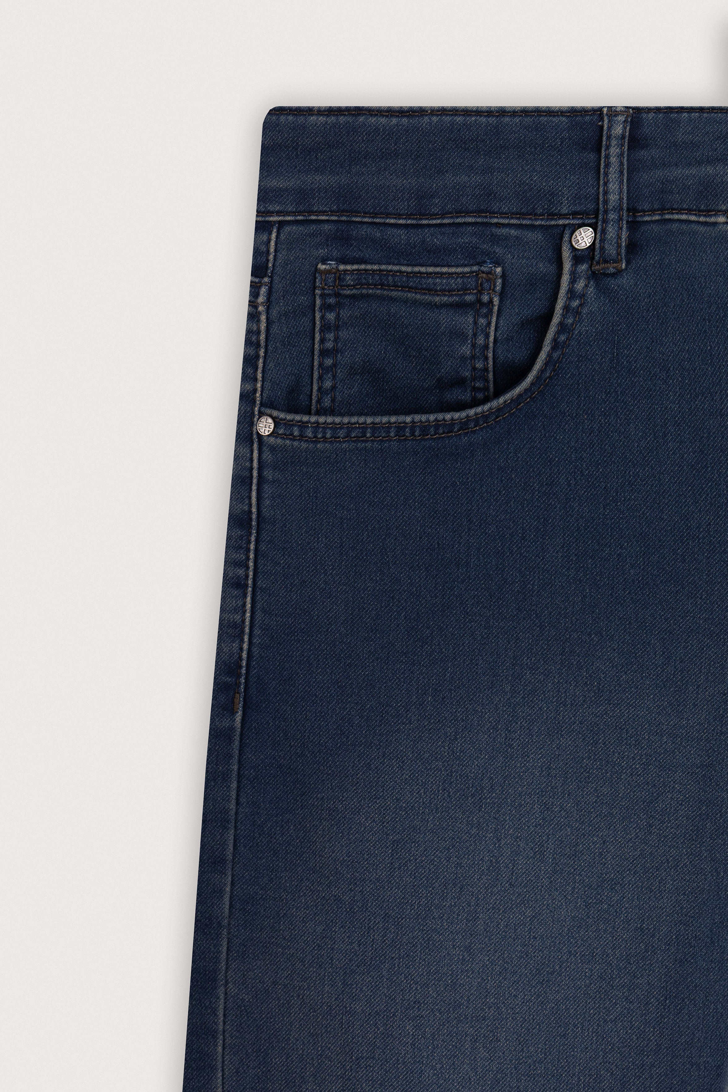 Medium Indigo Washed Jeans