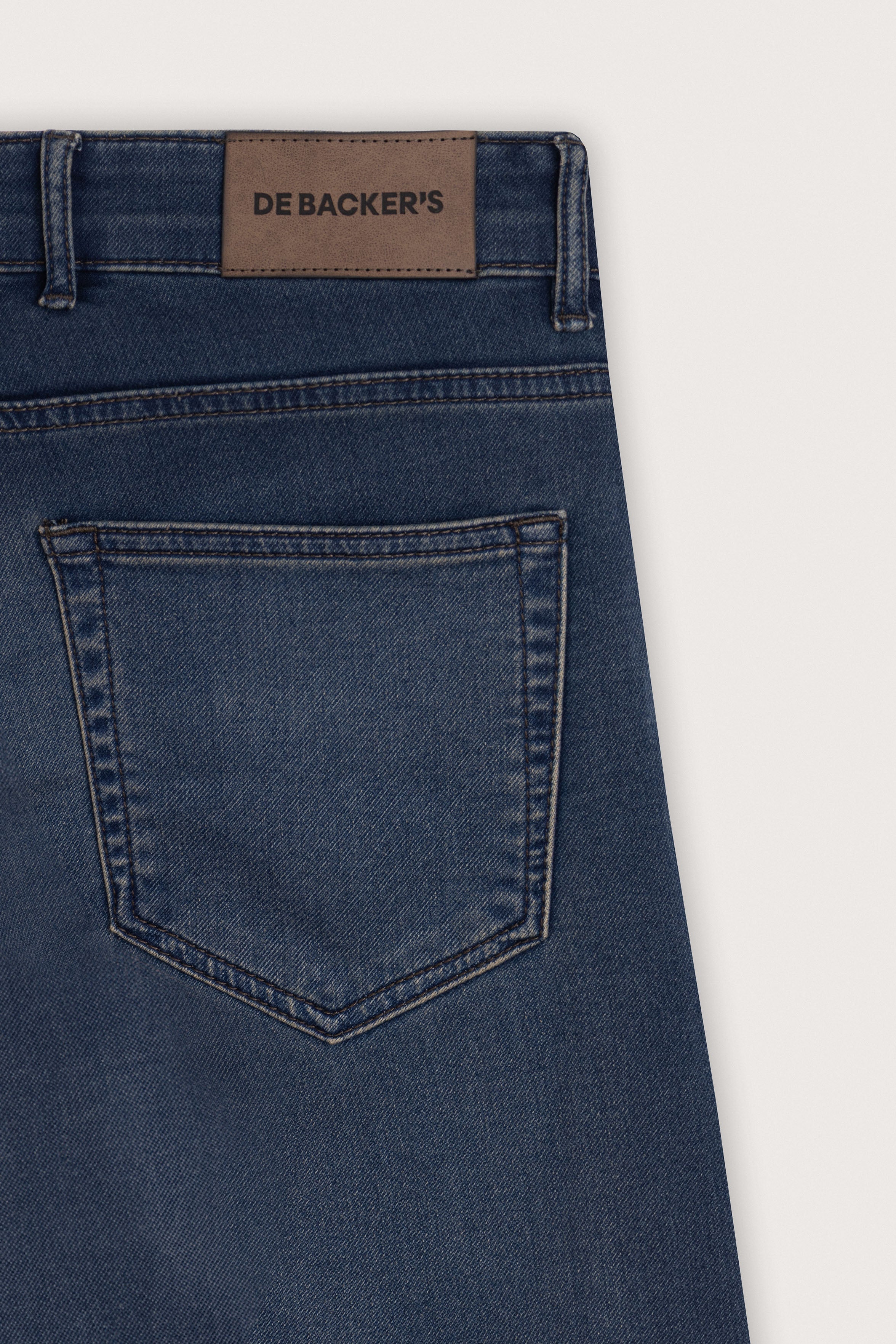 Medium Indigo Washed Jeans
