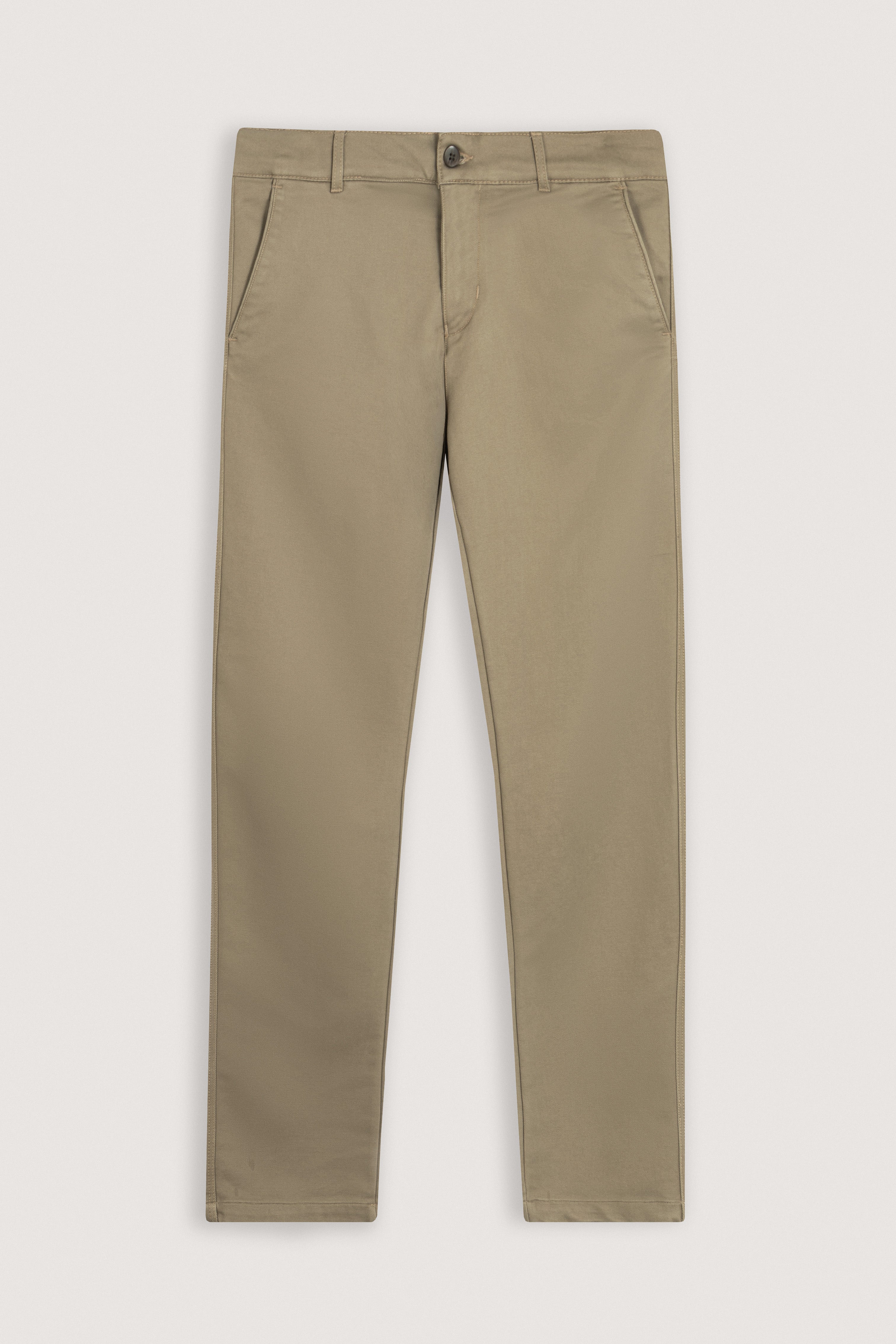 dark Beige Chino Gabardine Pant