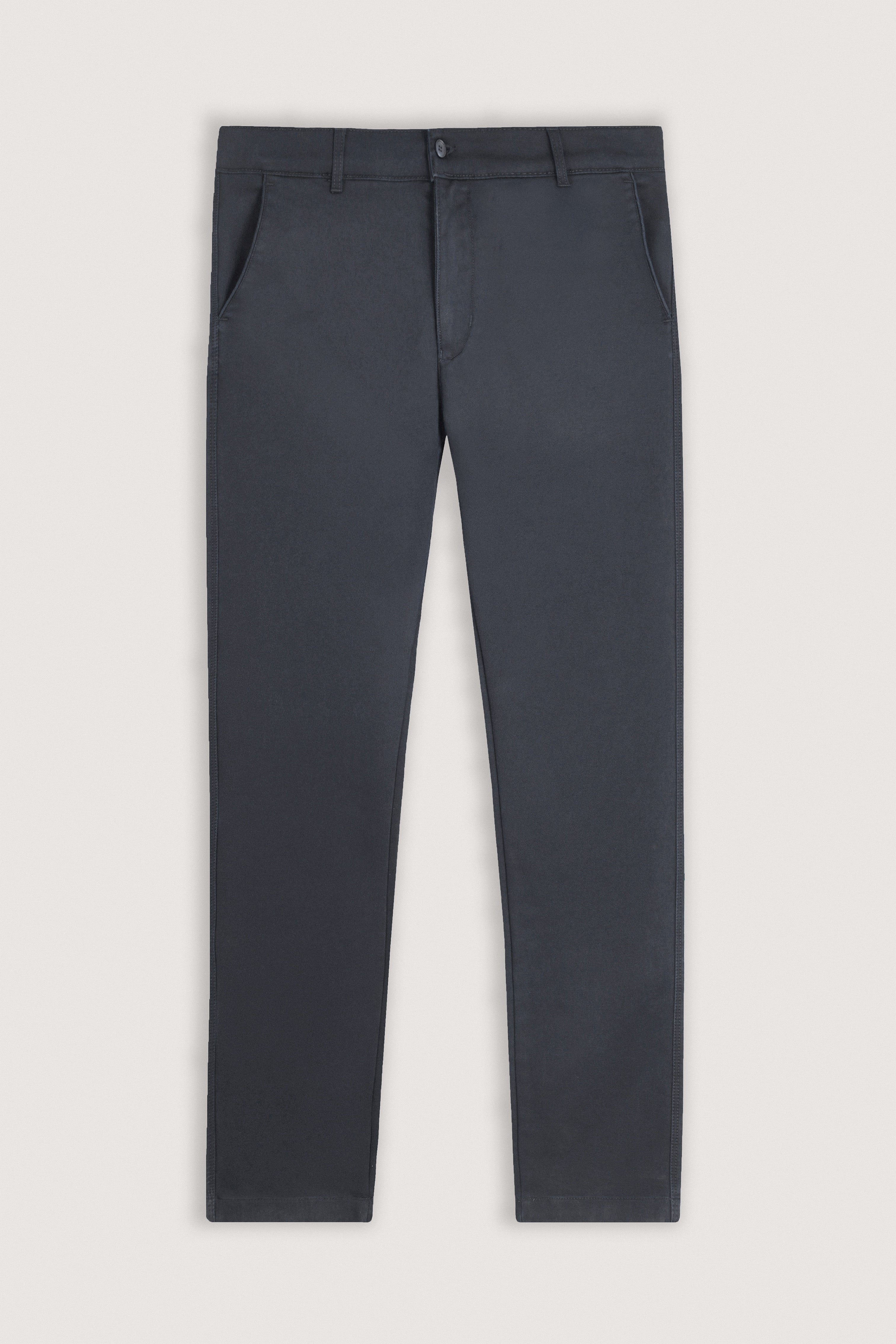Dark Gray Chino Gabardine Pant