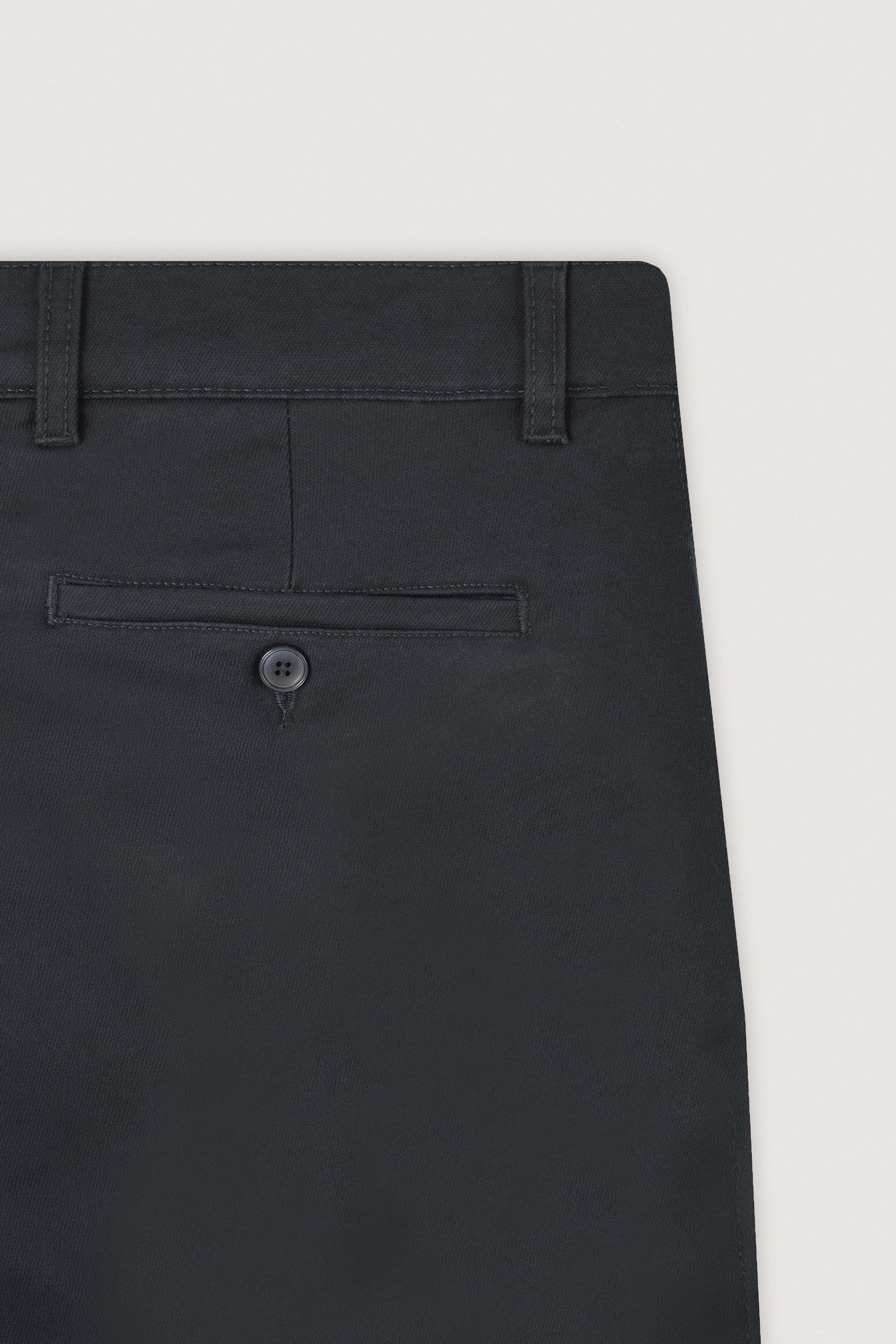 Dark Gray Chino Gabardine Pant
