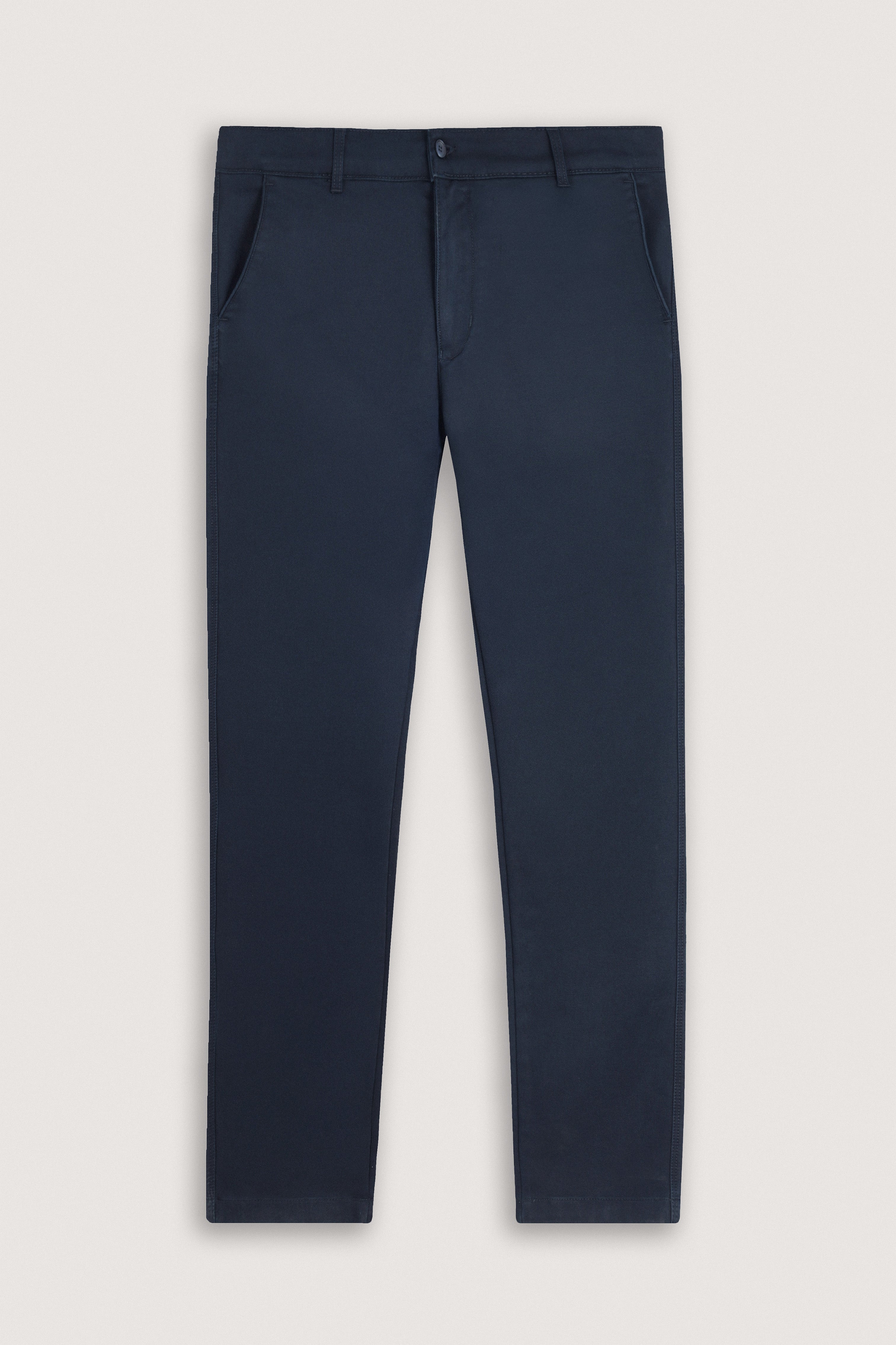 Navy Chino Gabardine Pant