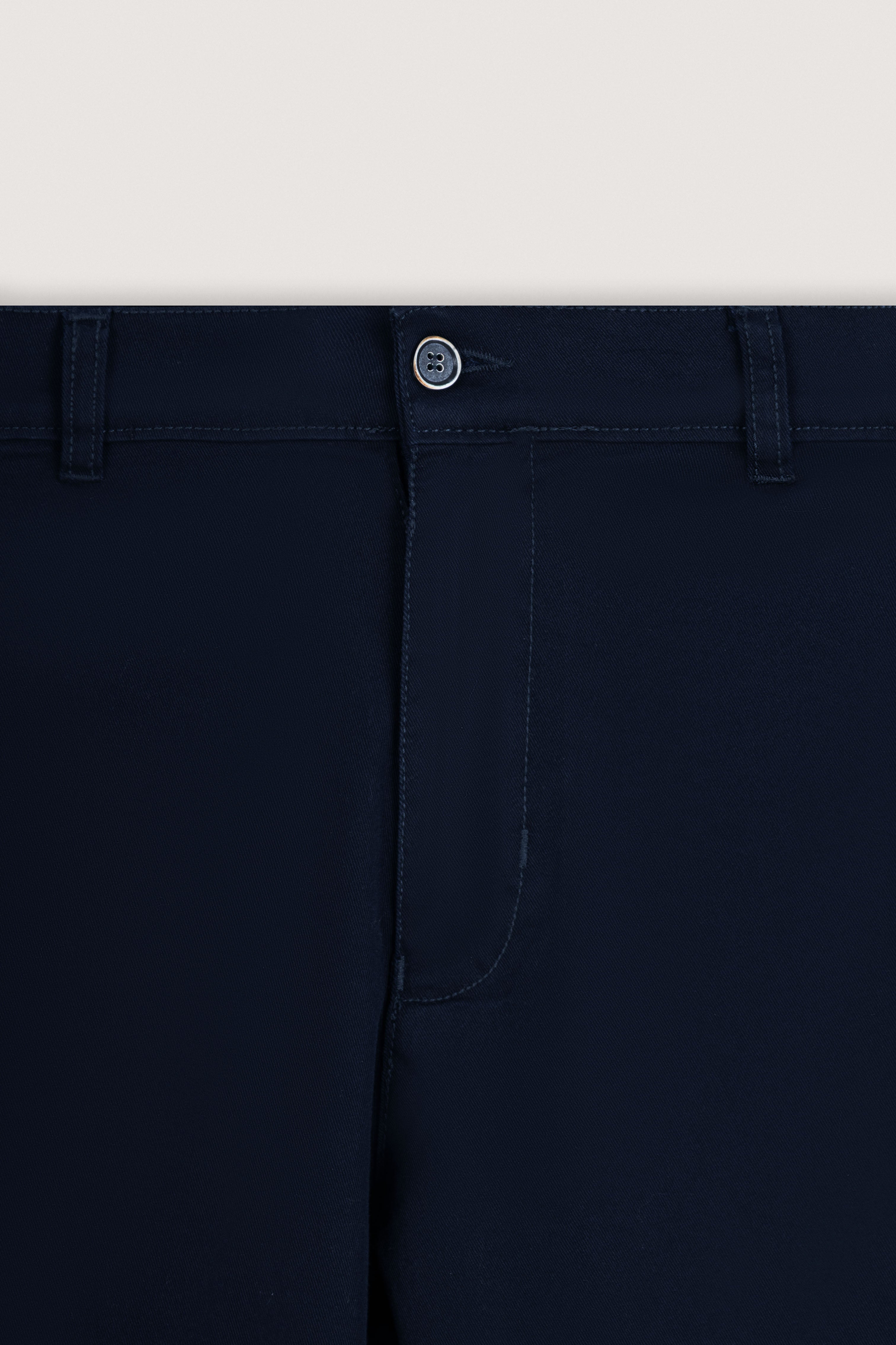 Navy Gabardine Chino Pants