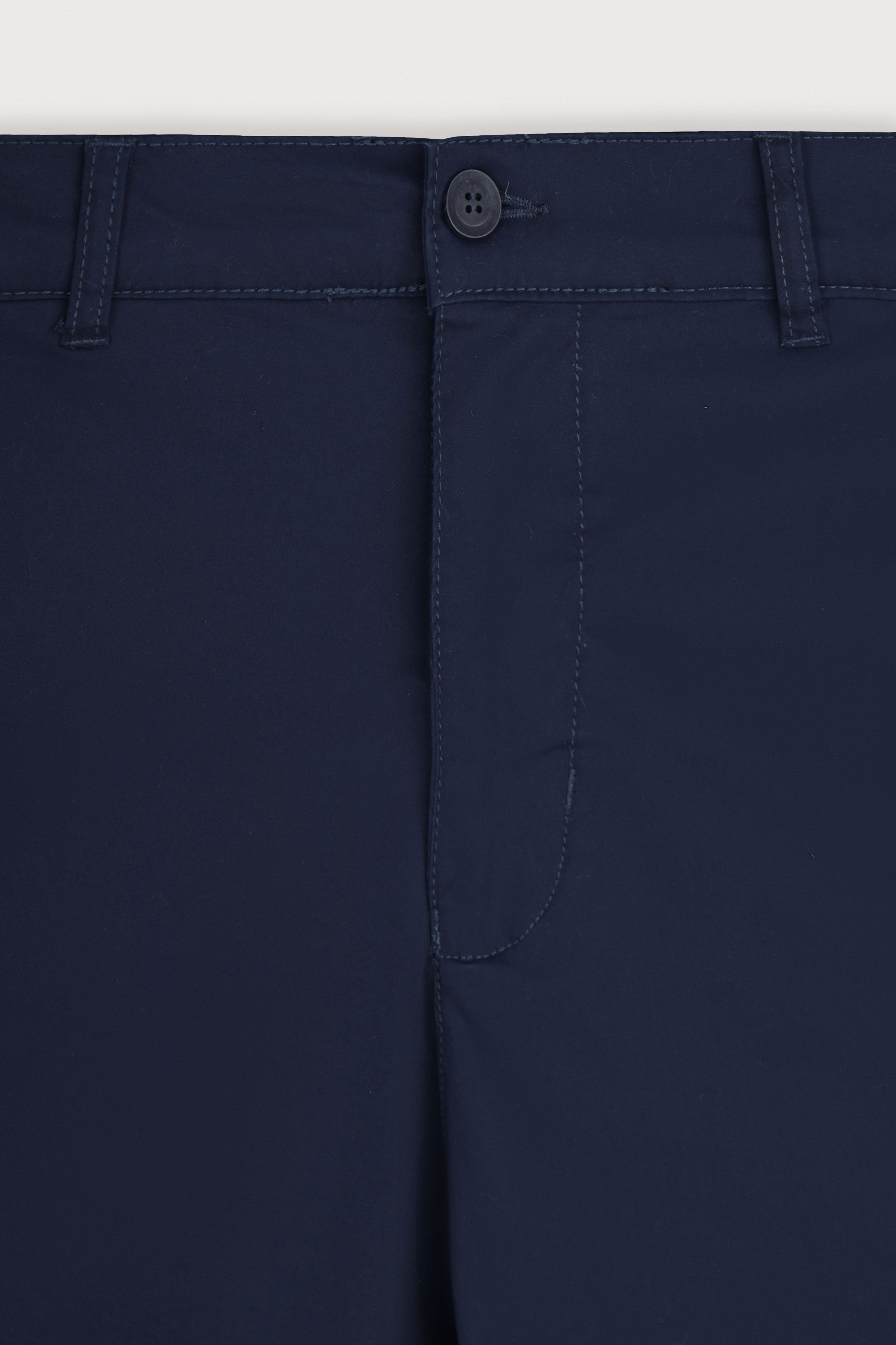 Deep Navy Gabardine Chino Pants - De Backers - 2