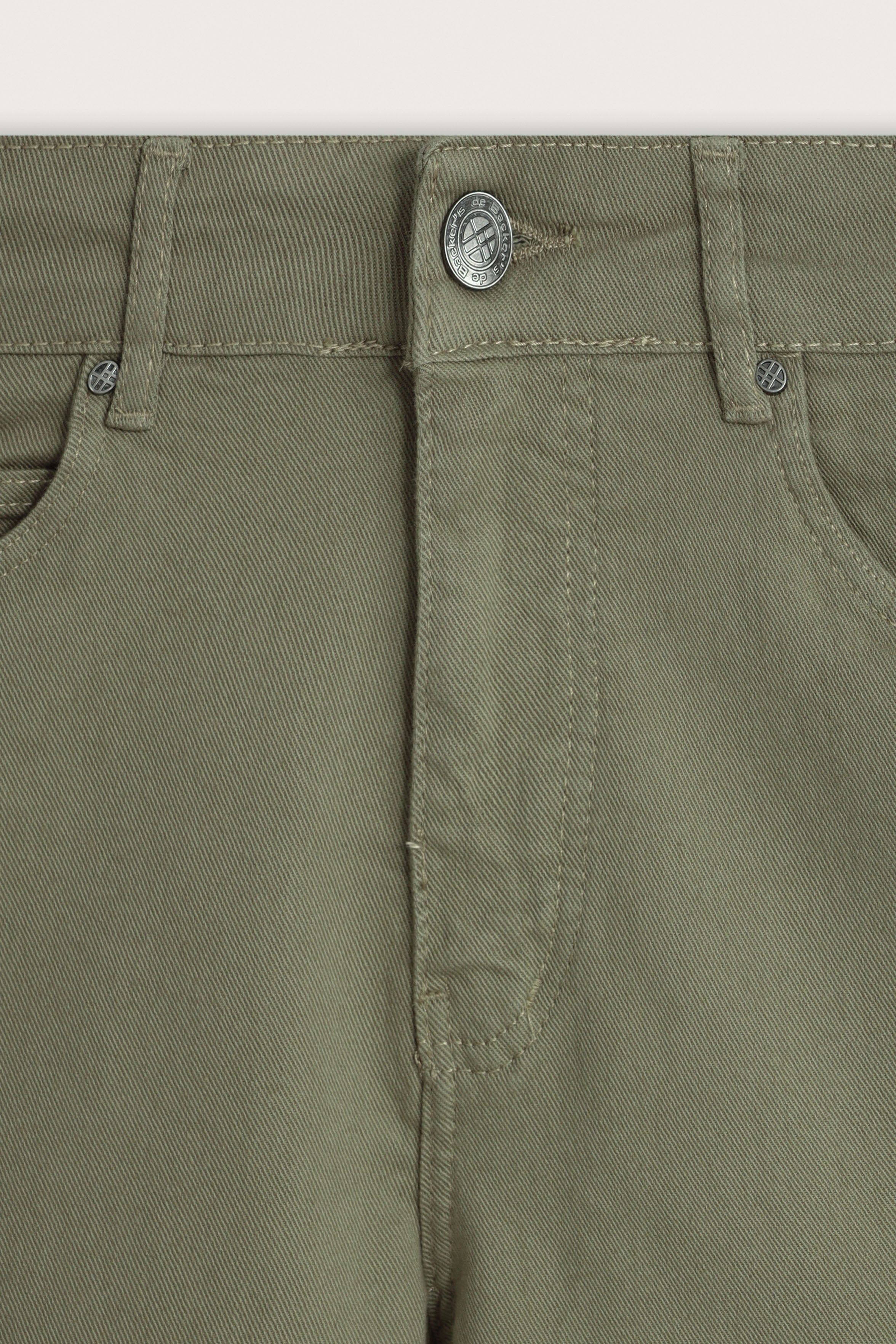 Olive Smart Casual Pants - De Backers - 3