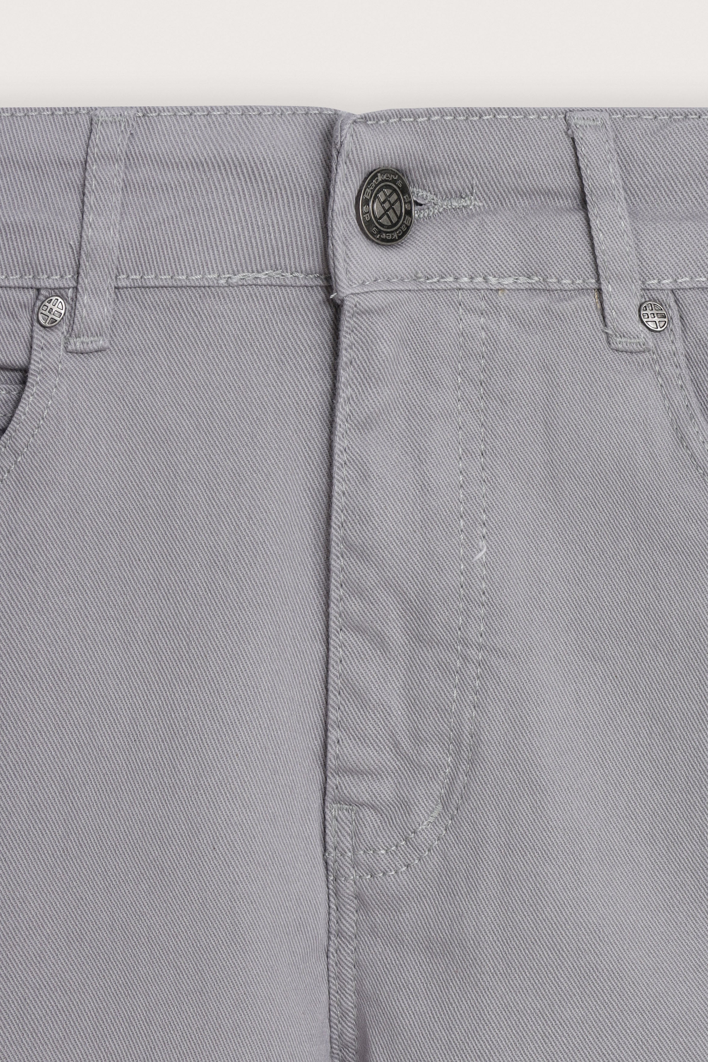Grey Smart Casual Pants - De Backers - 2