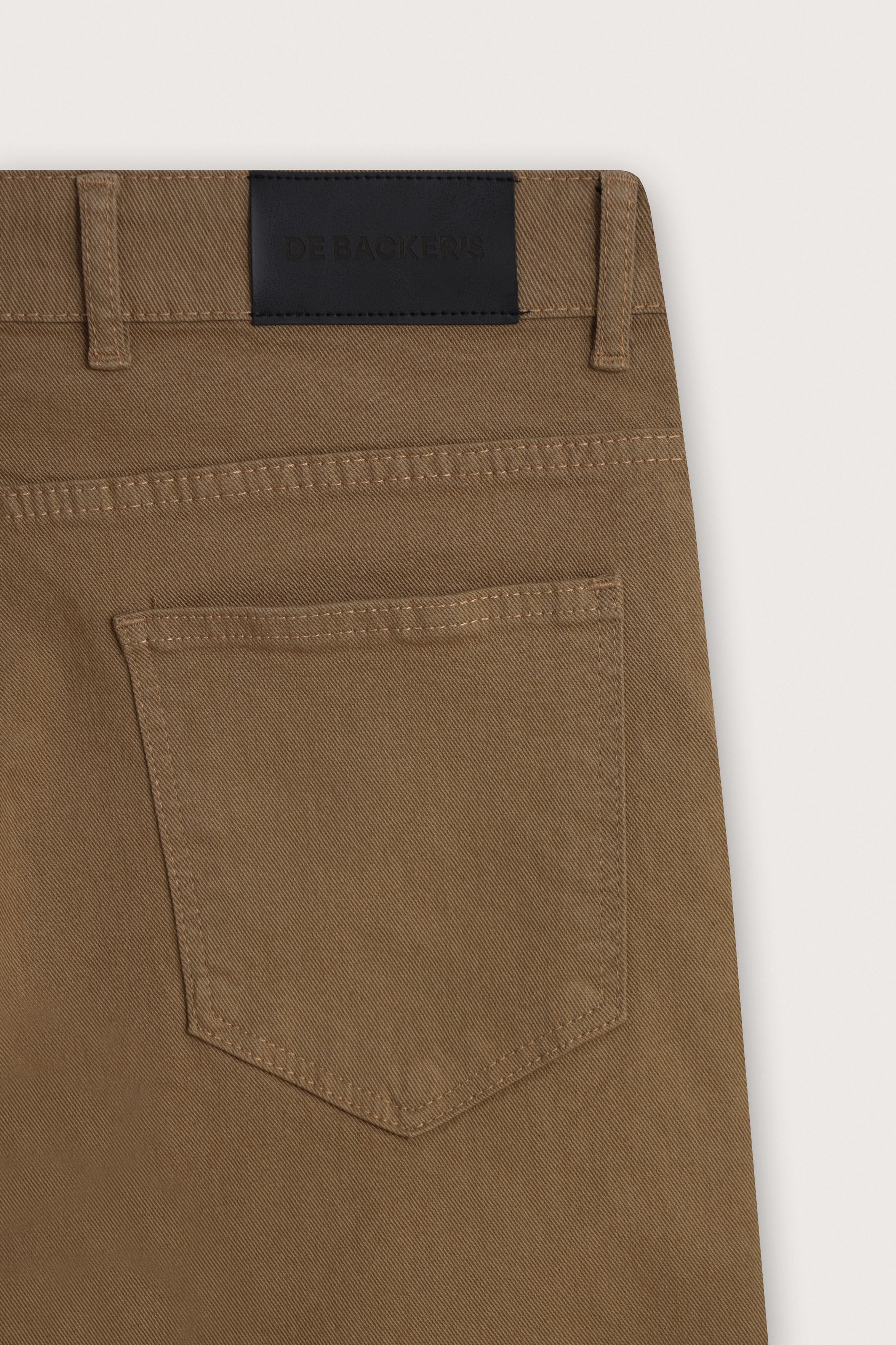 Camel Smart Casual Pants - De Backers - 4