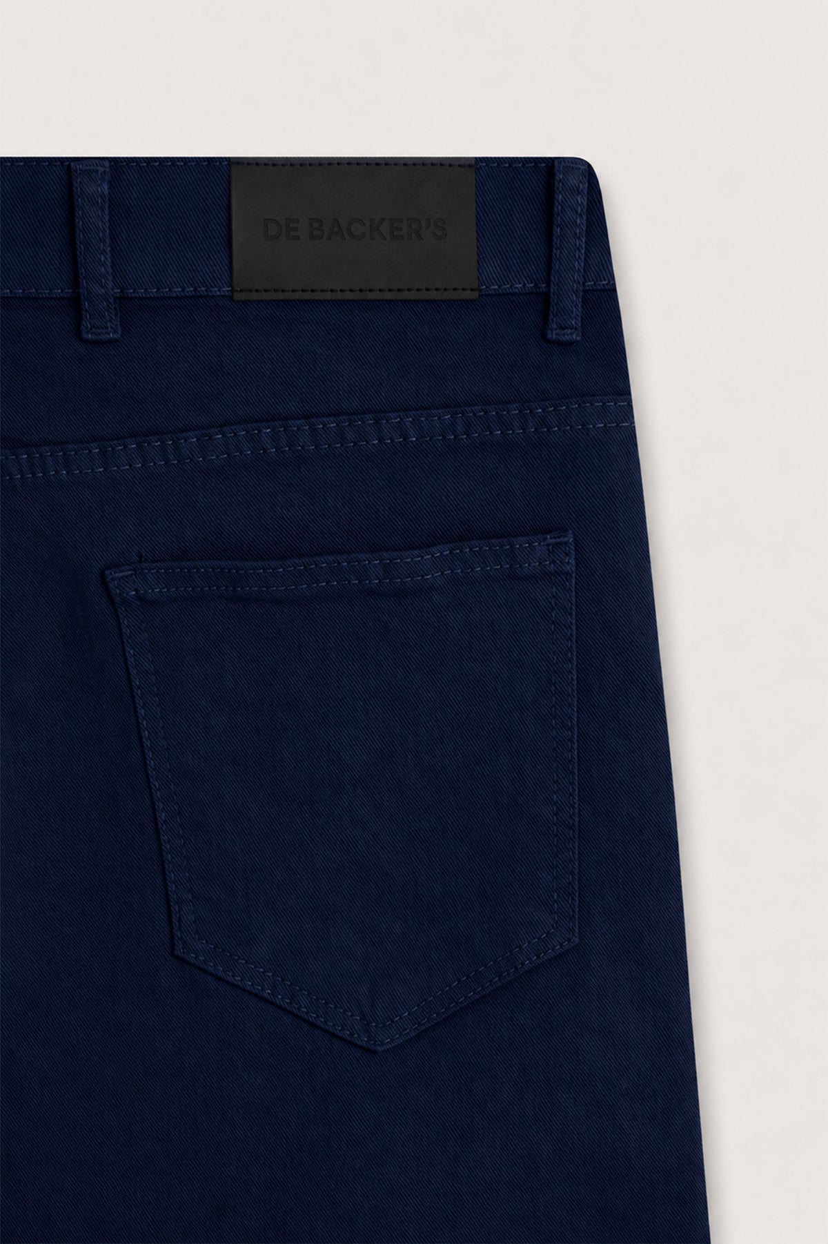 Navy Smart Casual Pants - De Backers - 2
