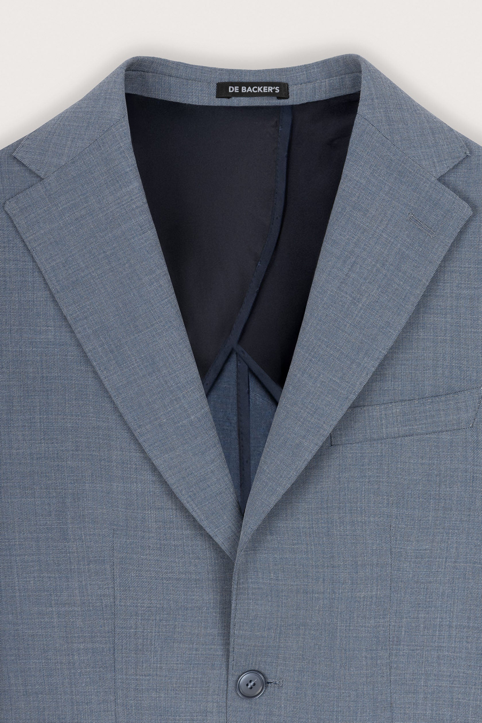 Dusty Blue Casual Blazer - De Backers - 2