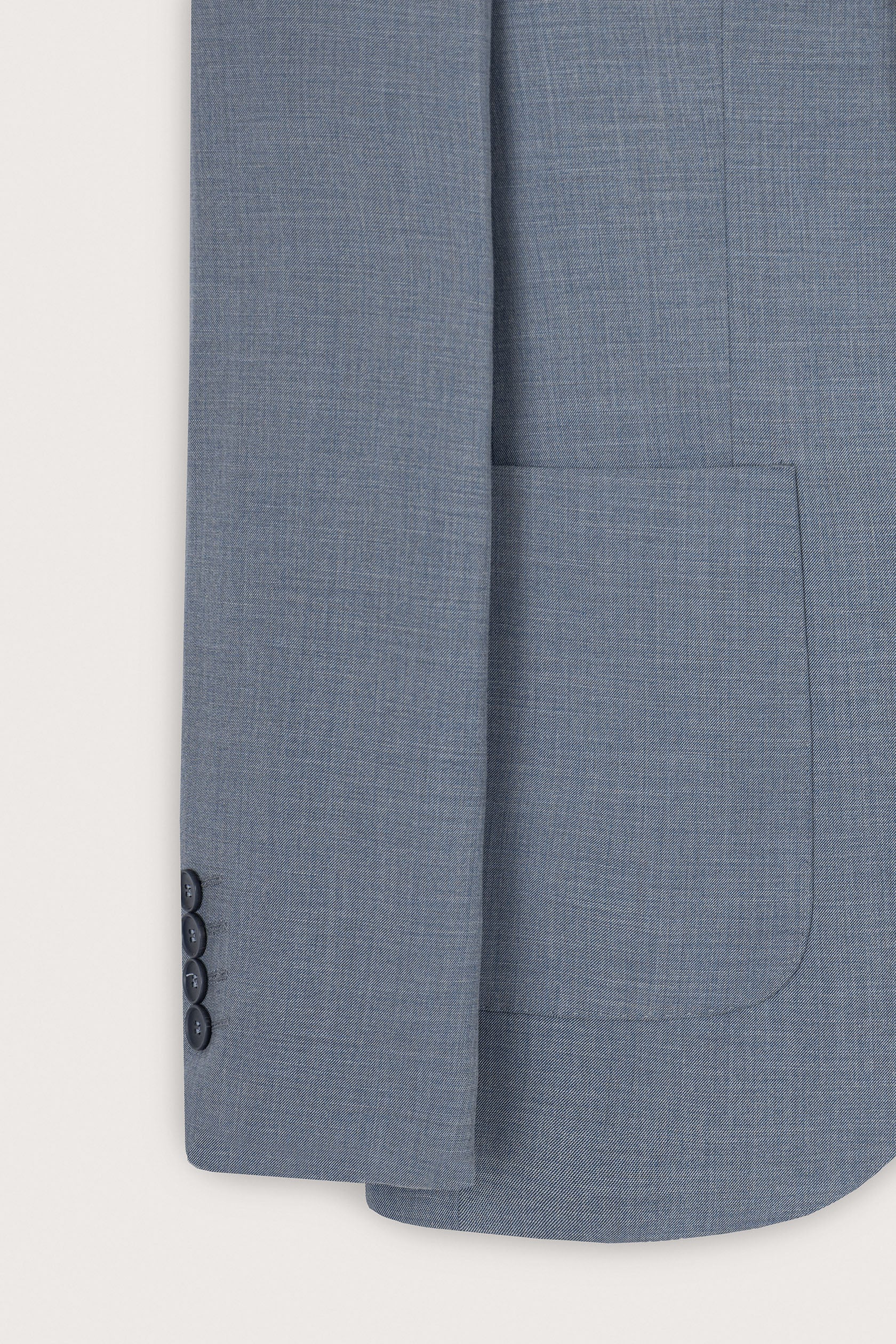 Dusty Blue Casual Blazer - De Backers - 3