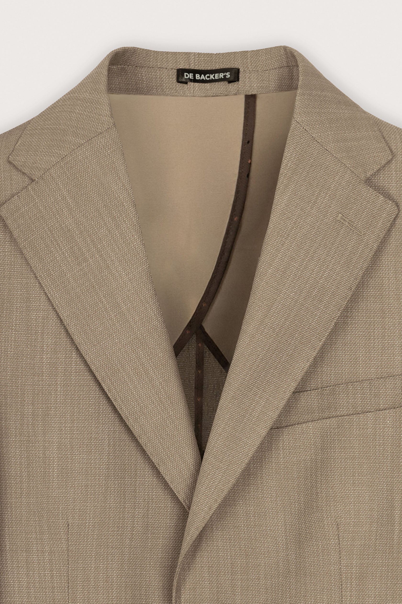 Khaki Casual Blazer - De Backers - 2