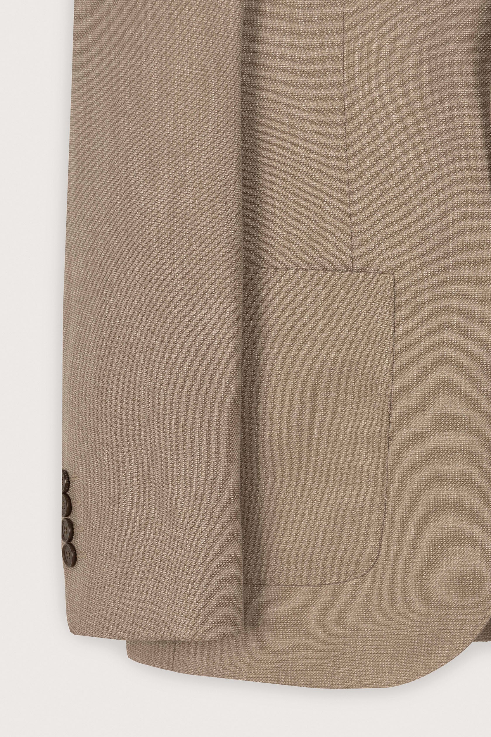 Khaki Casual Blazer - De Backers - 3