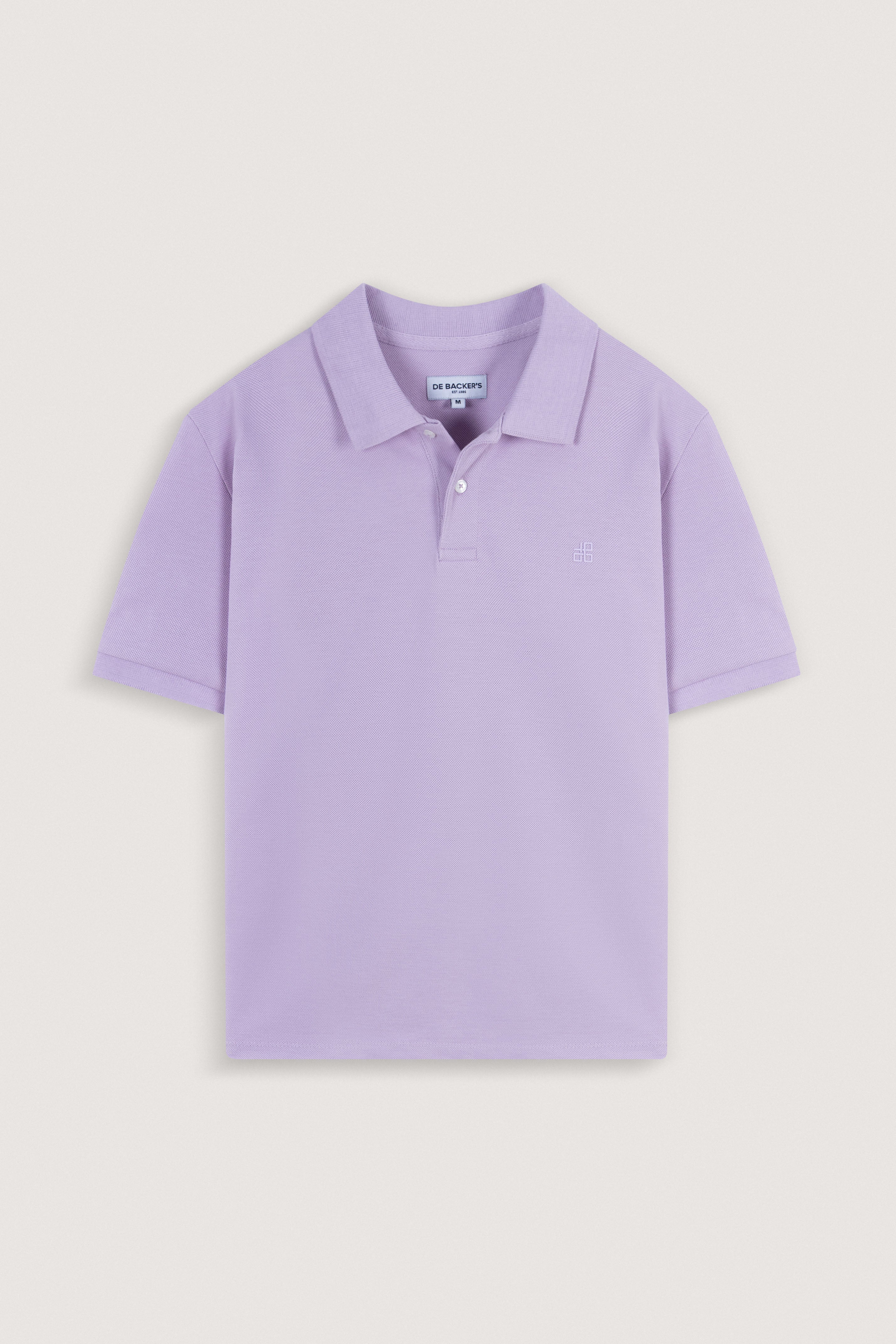 Purple Pique Polo T-Shirt