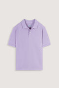 Purple Pique Polo T-Shirt