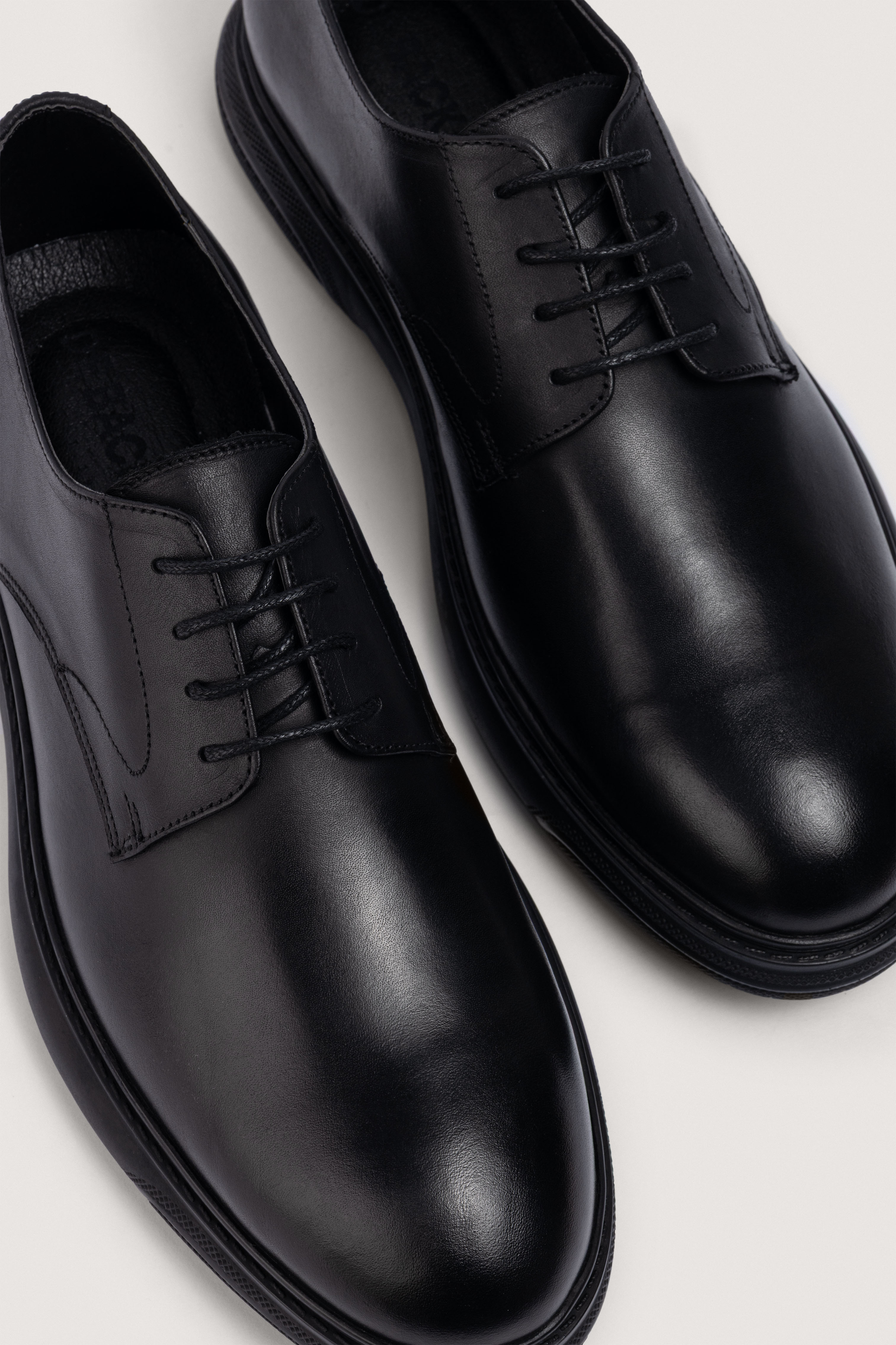 Black Classic Leather Shoes