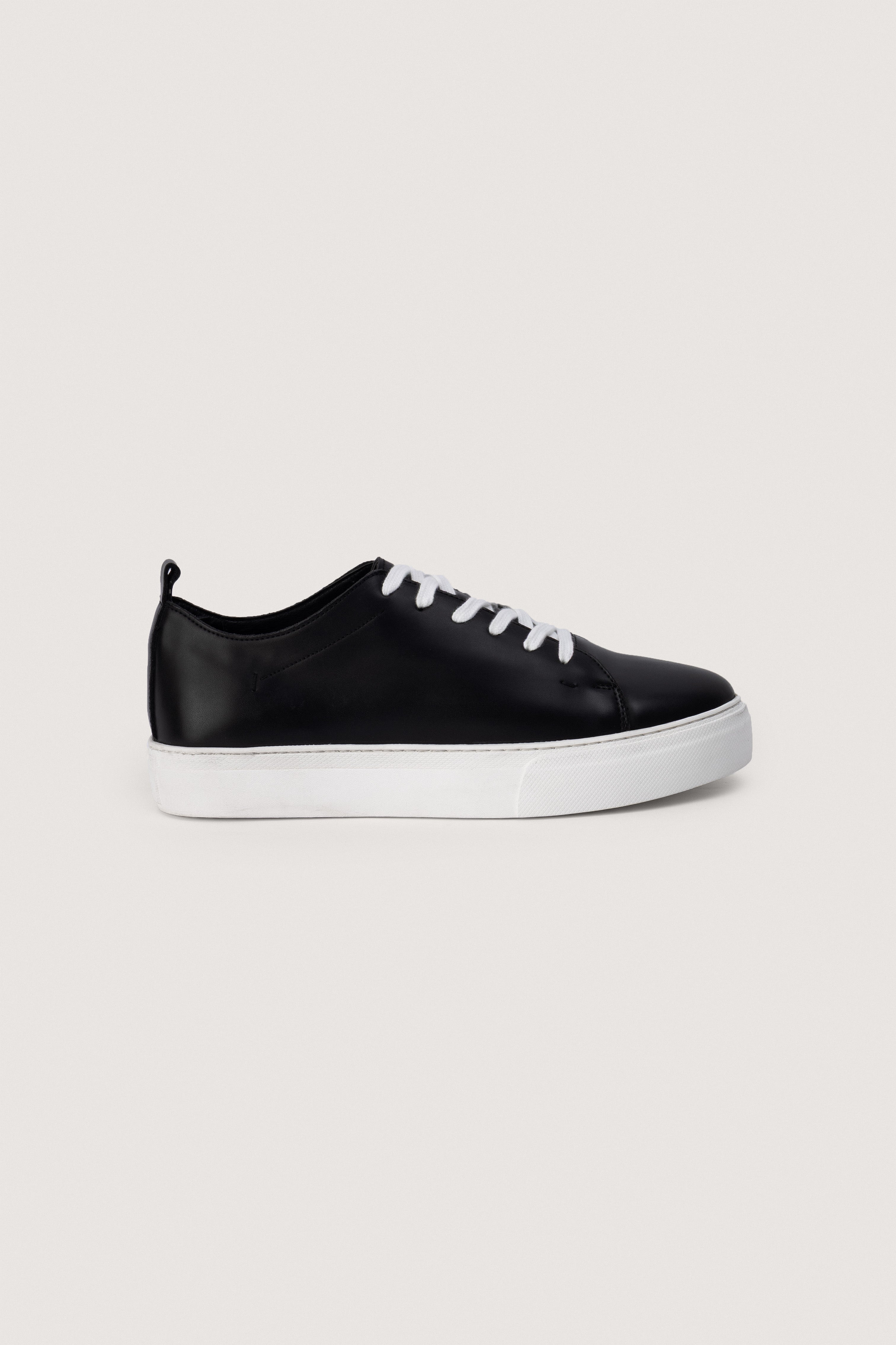 Black Leather sneakers