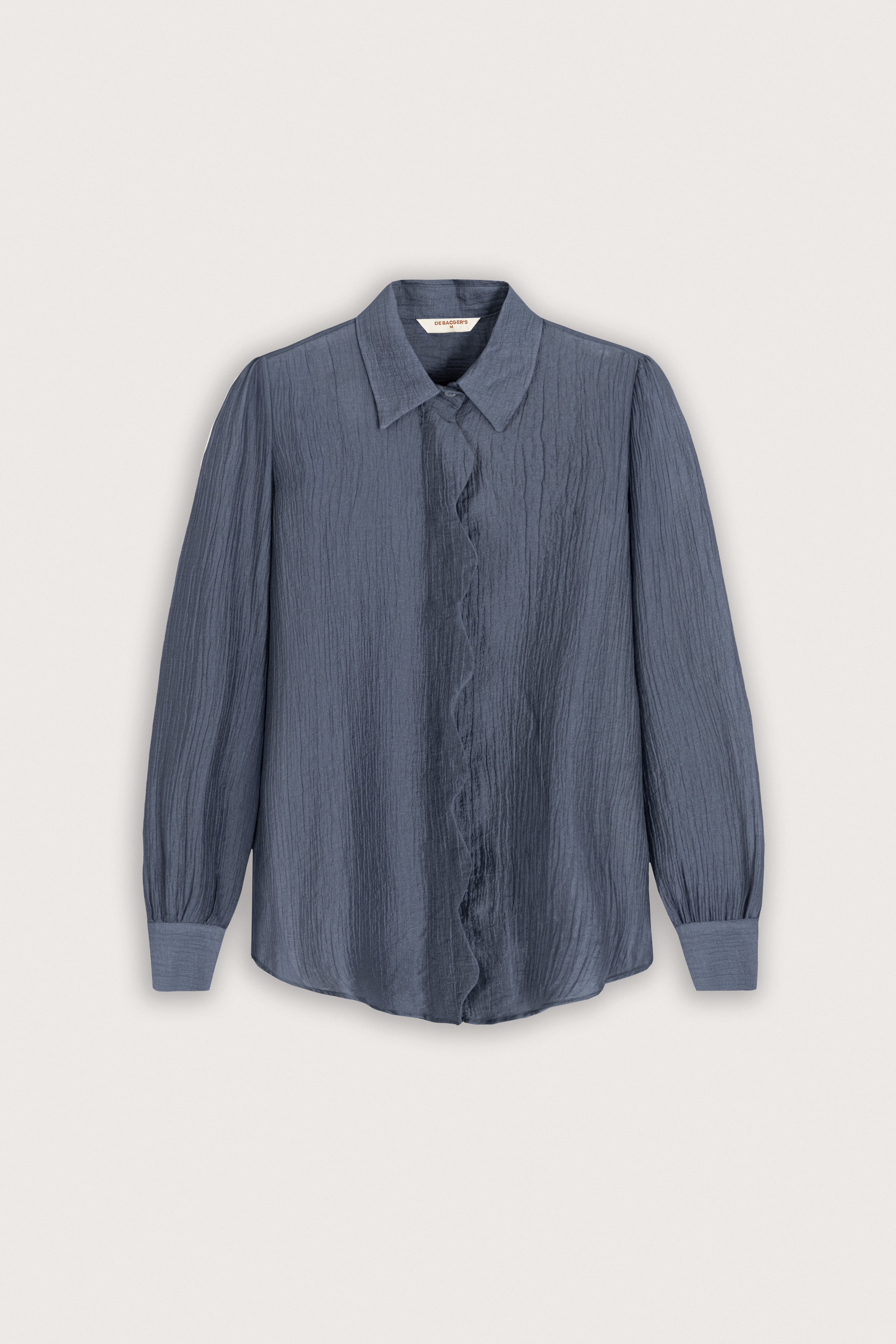 Charcoal Button-Down Women's Shirt
