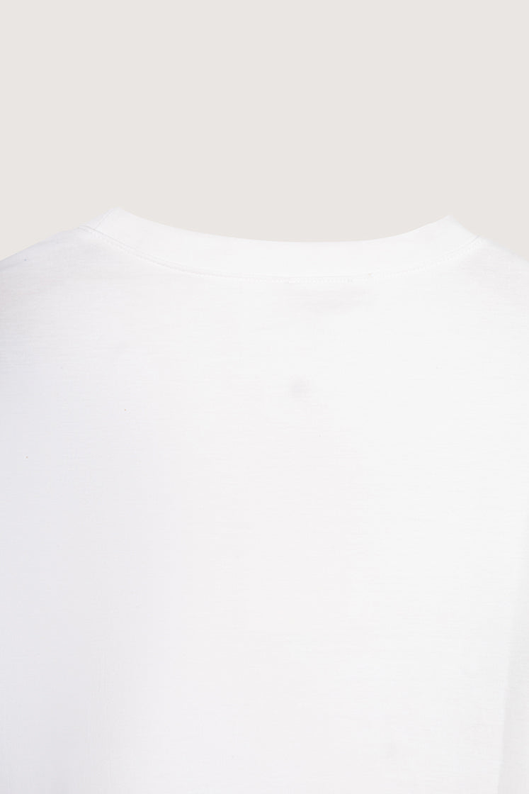 White Long Back T-shirt - De Backers - 4