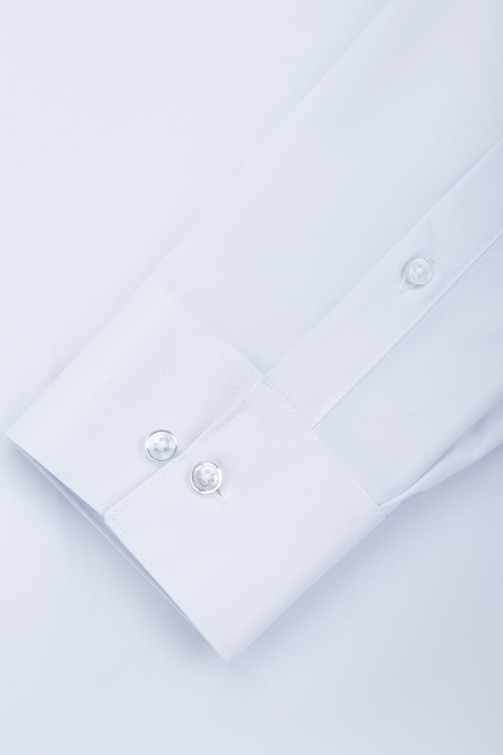 White Bamboo blend Classic Shirt