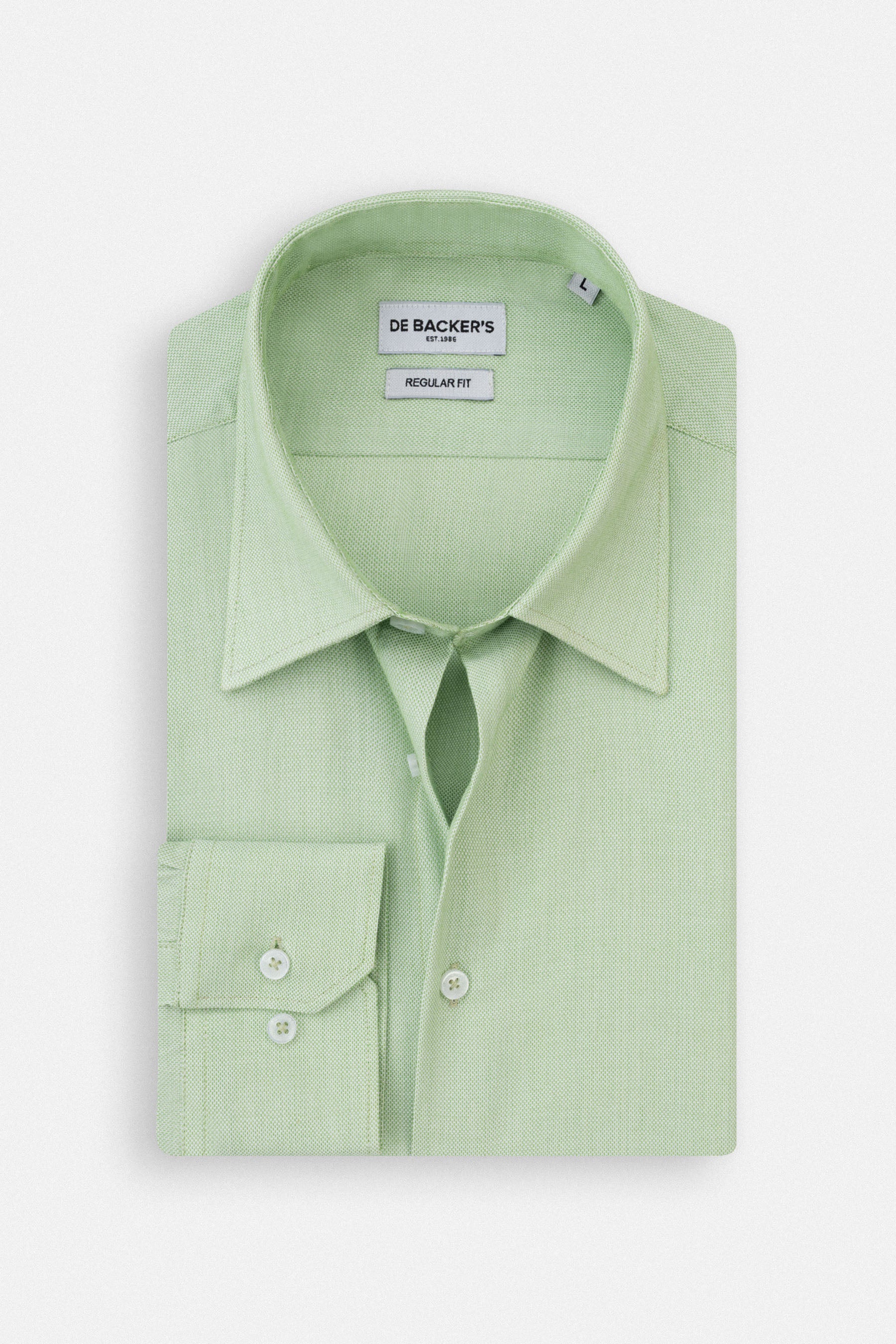 Jacquard Pistachio Classic Shirt
