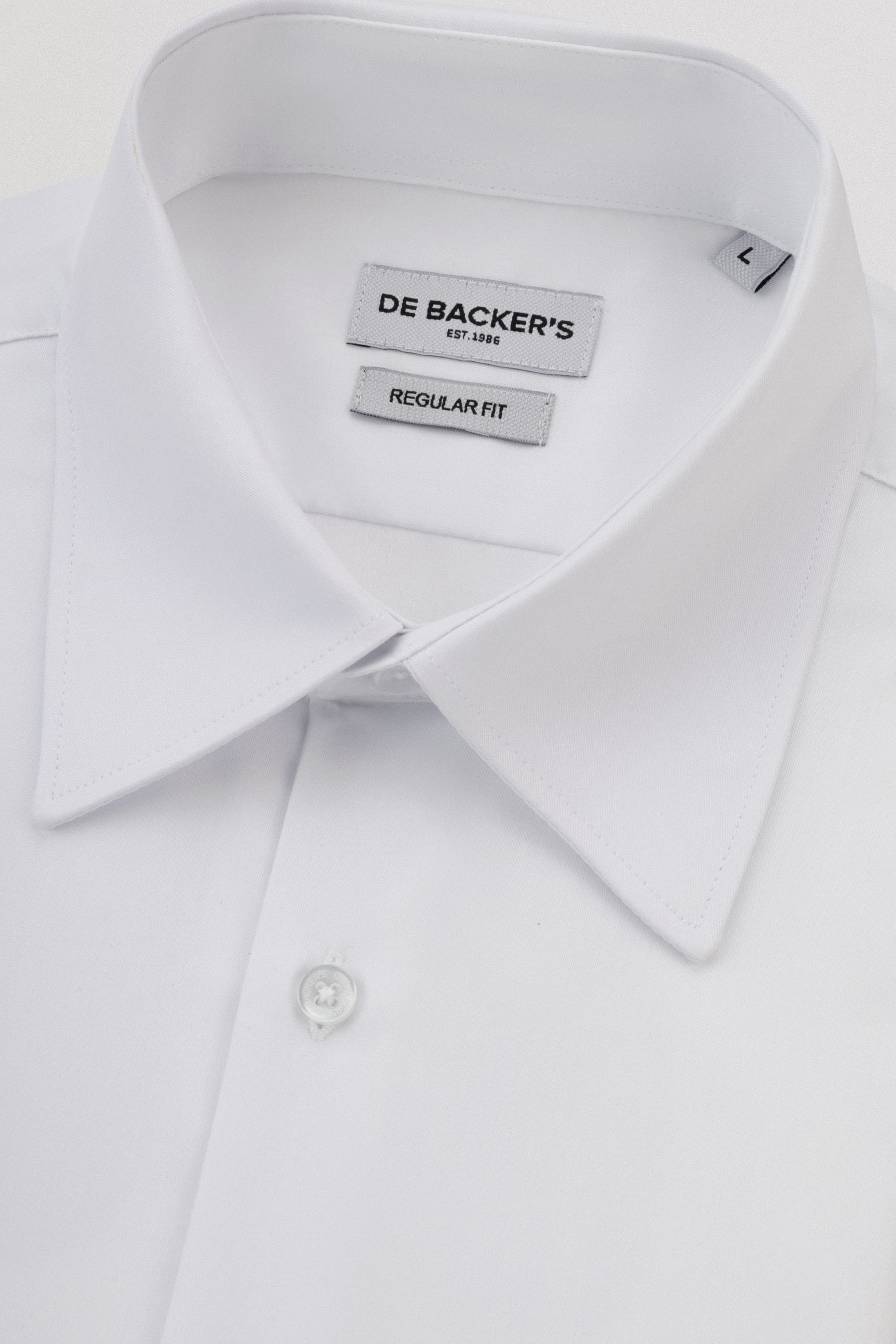 Jacquard White Classic Shirt