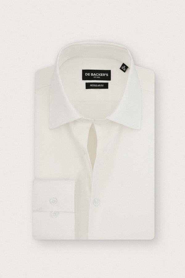 Off White Bamboo blend Classic Shirt