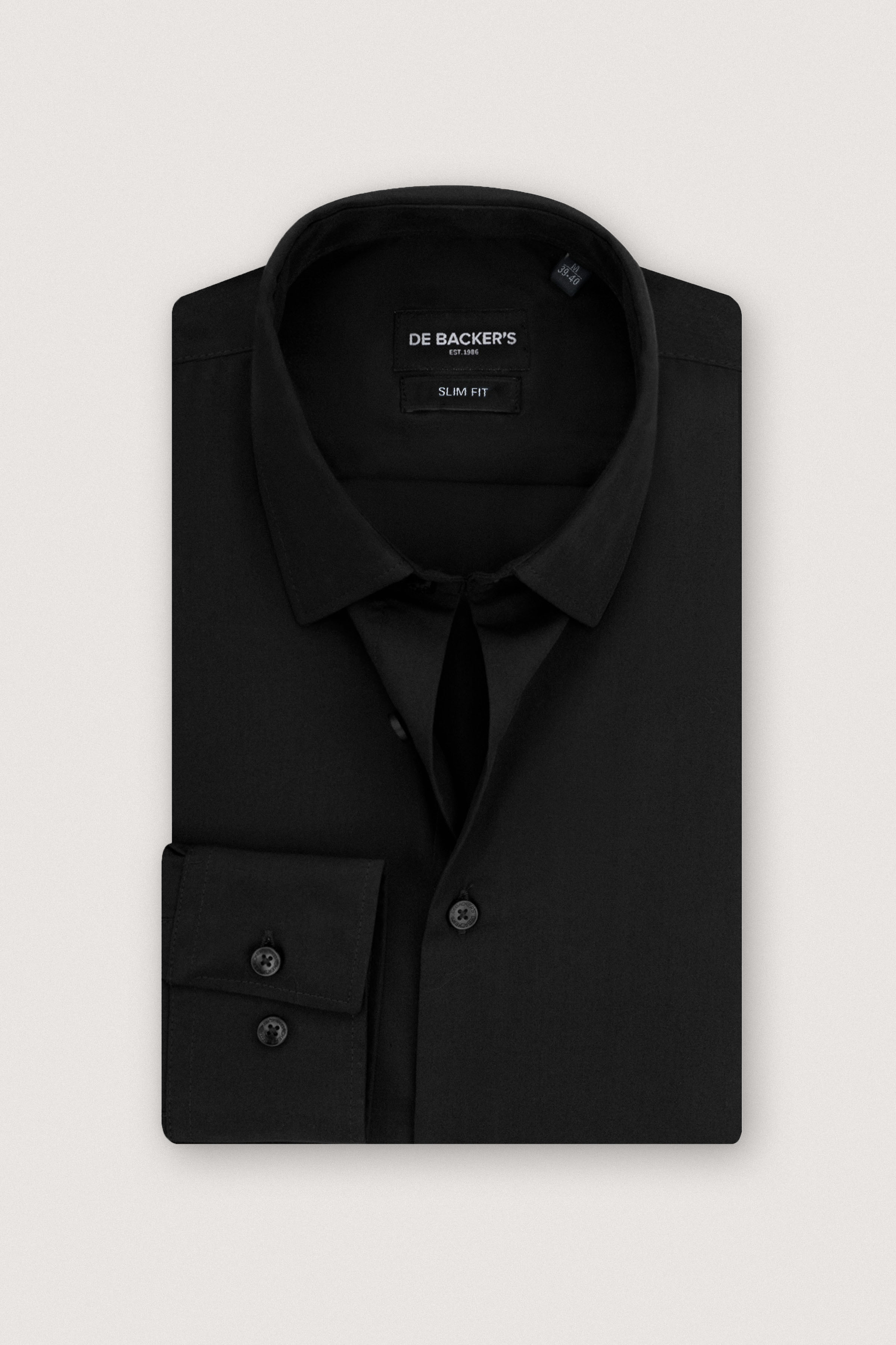 Black Dacron Classic Shirt