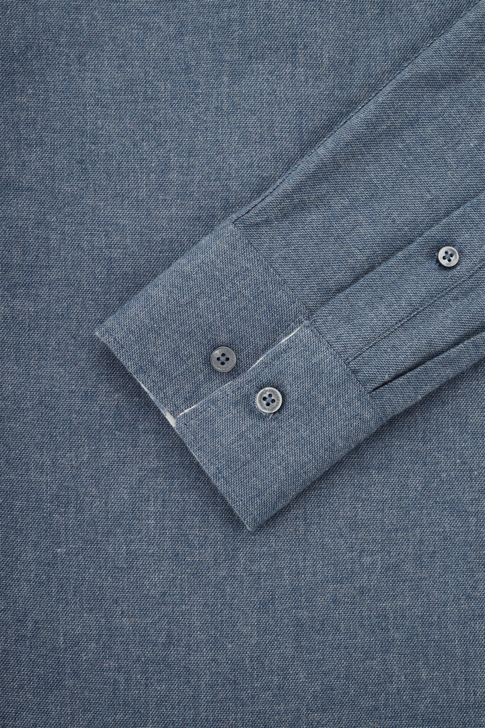 Dark Gray Feel Smart Casual Shirt