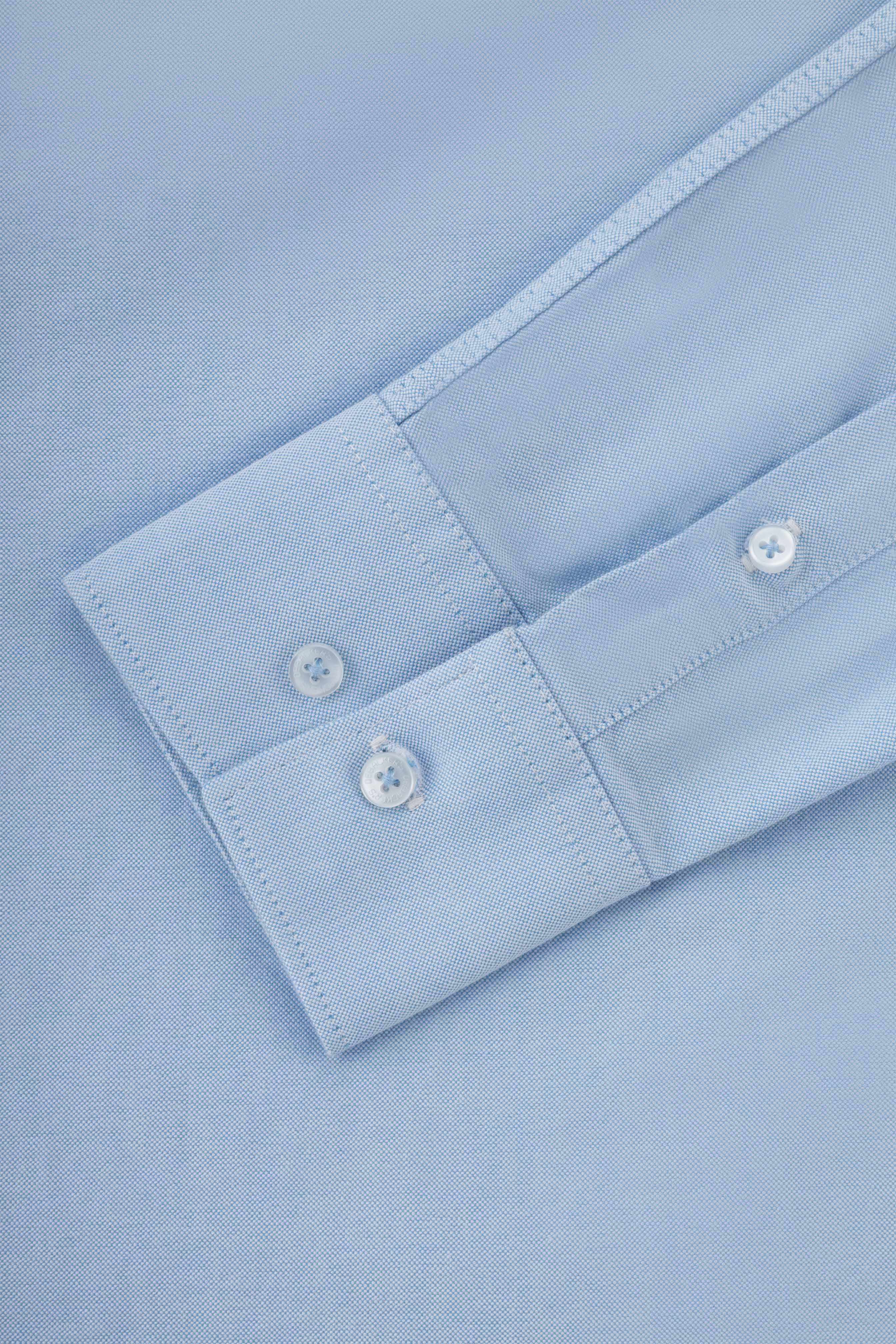 Light Blue Oxford Smart Casual Shirt