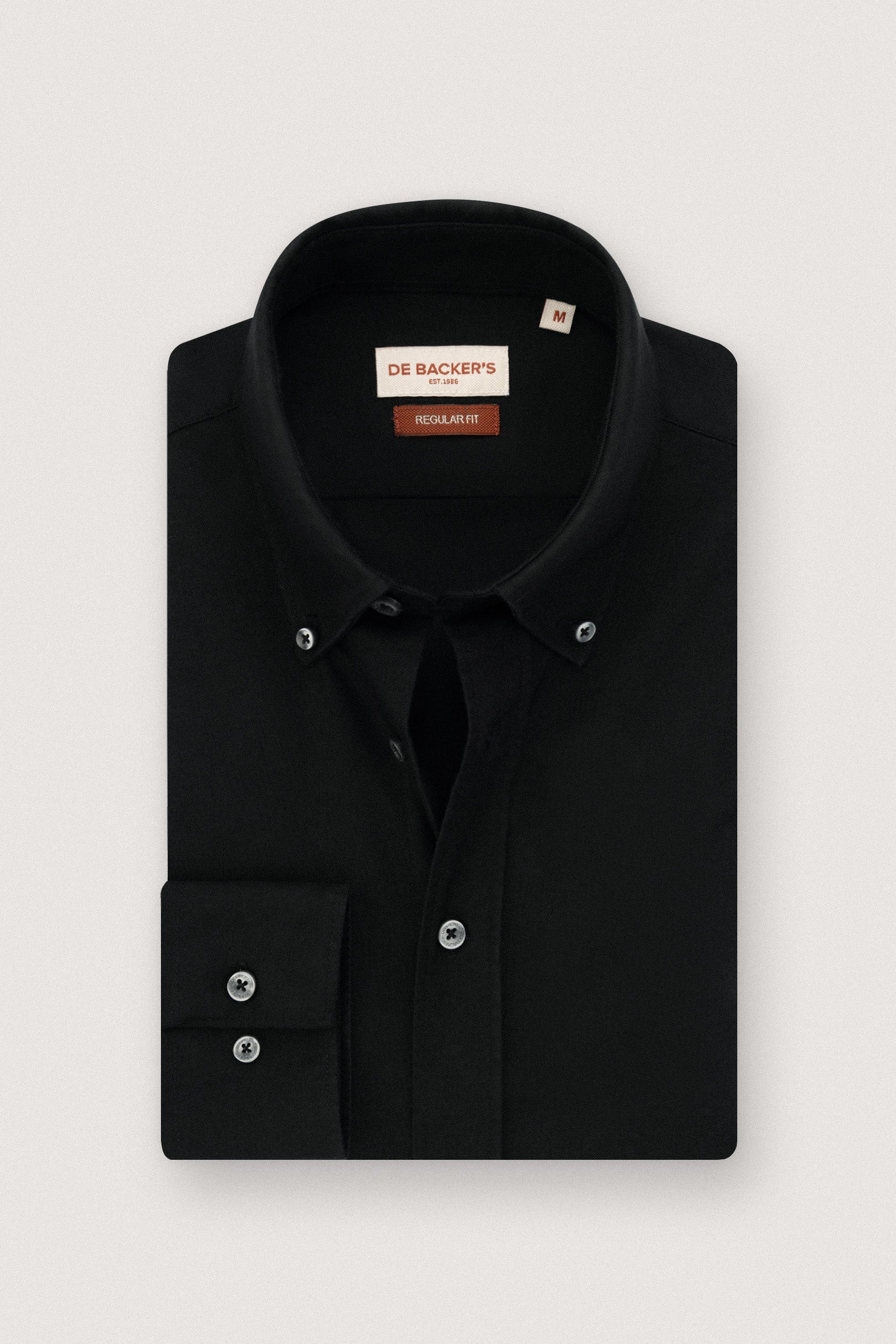 Black Oxford Smart Casual Shirt