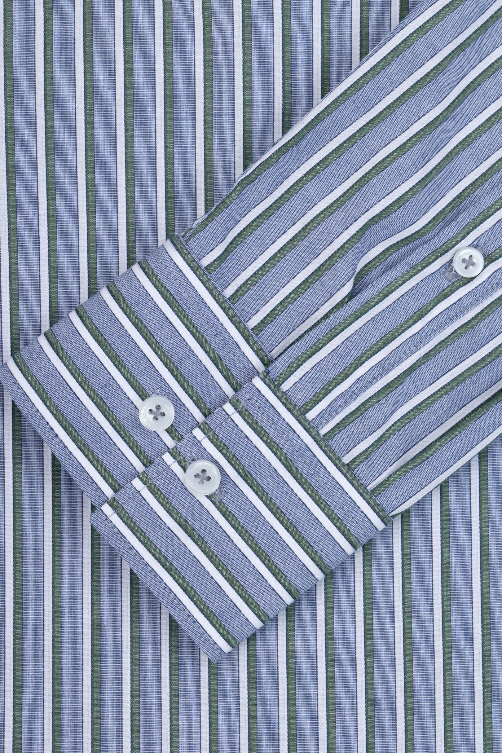 Striped Navy Casual Shirt