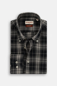 Checked Black Casual Shirt