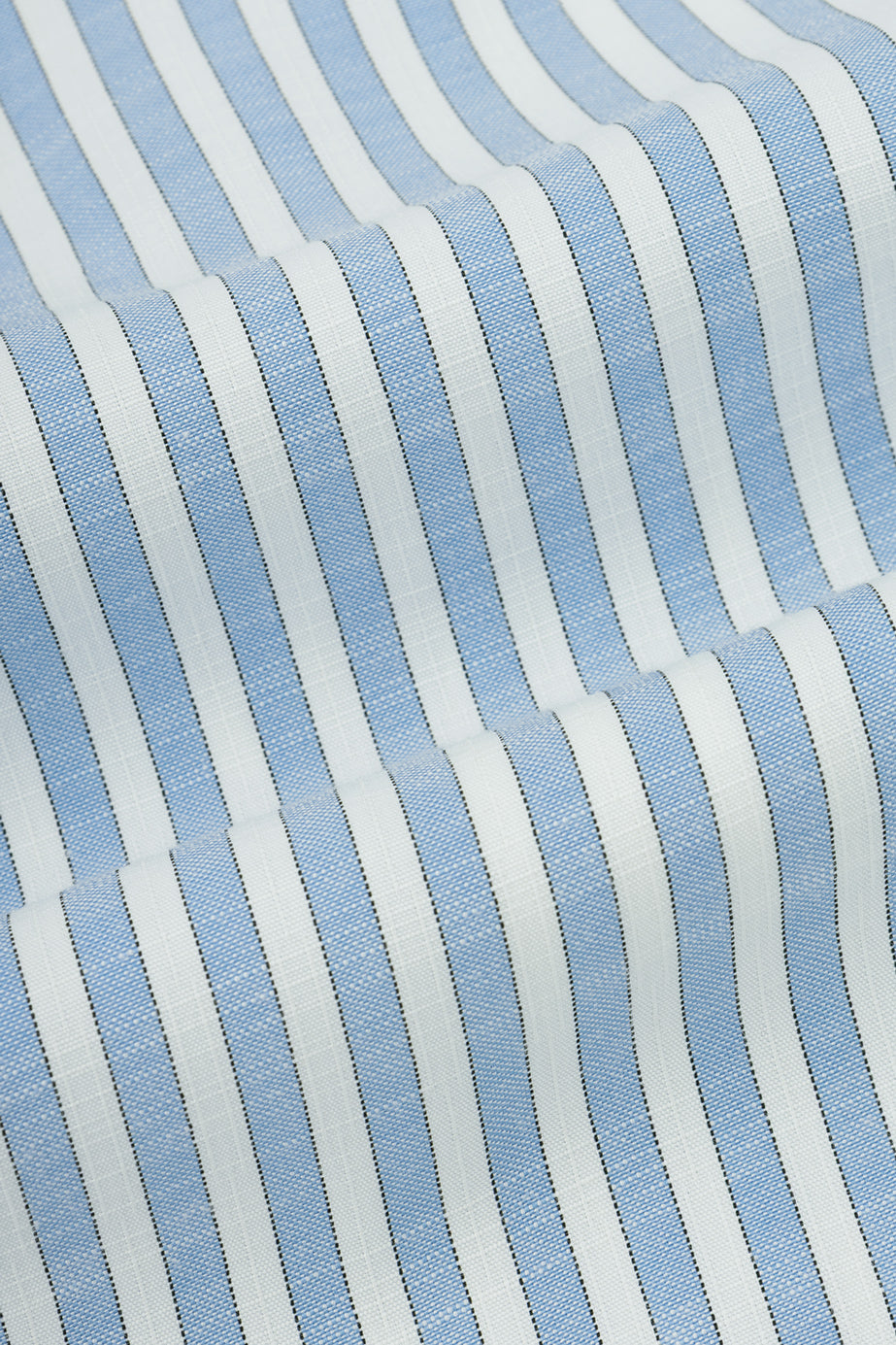 Striped Light Blue Casual Shirt