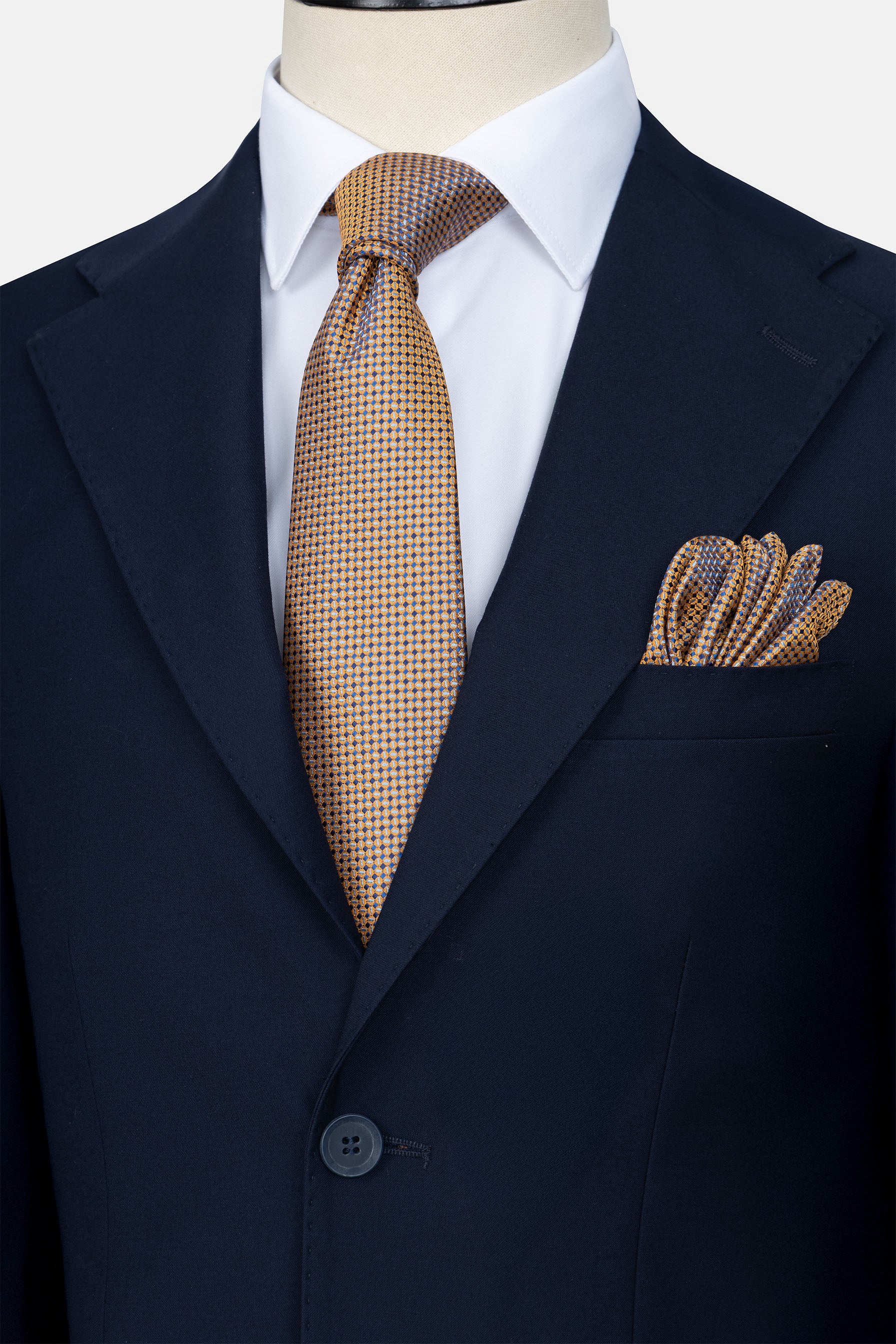 Solid Bamboo Navy Suit