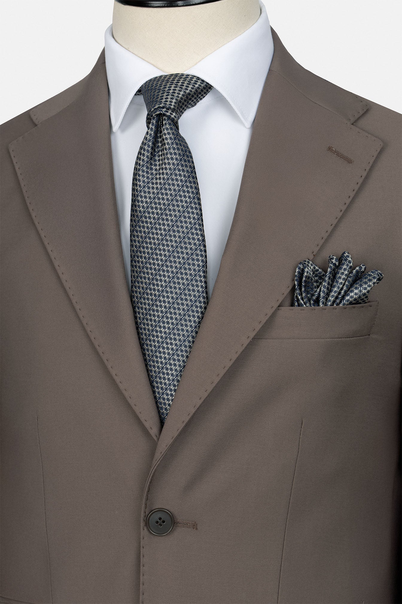 Solid Bamboo Brown Suit
