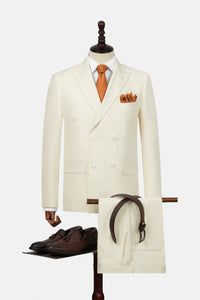 Off-White Bamboo Suit
