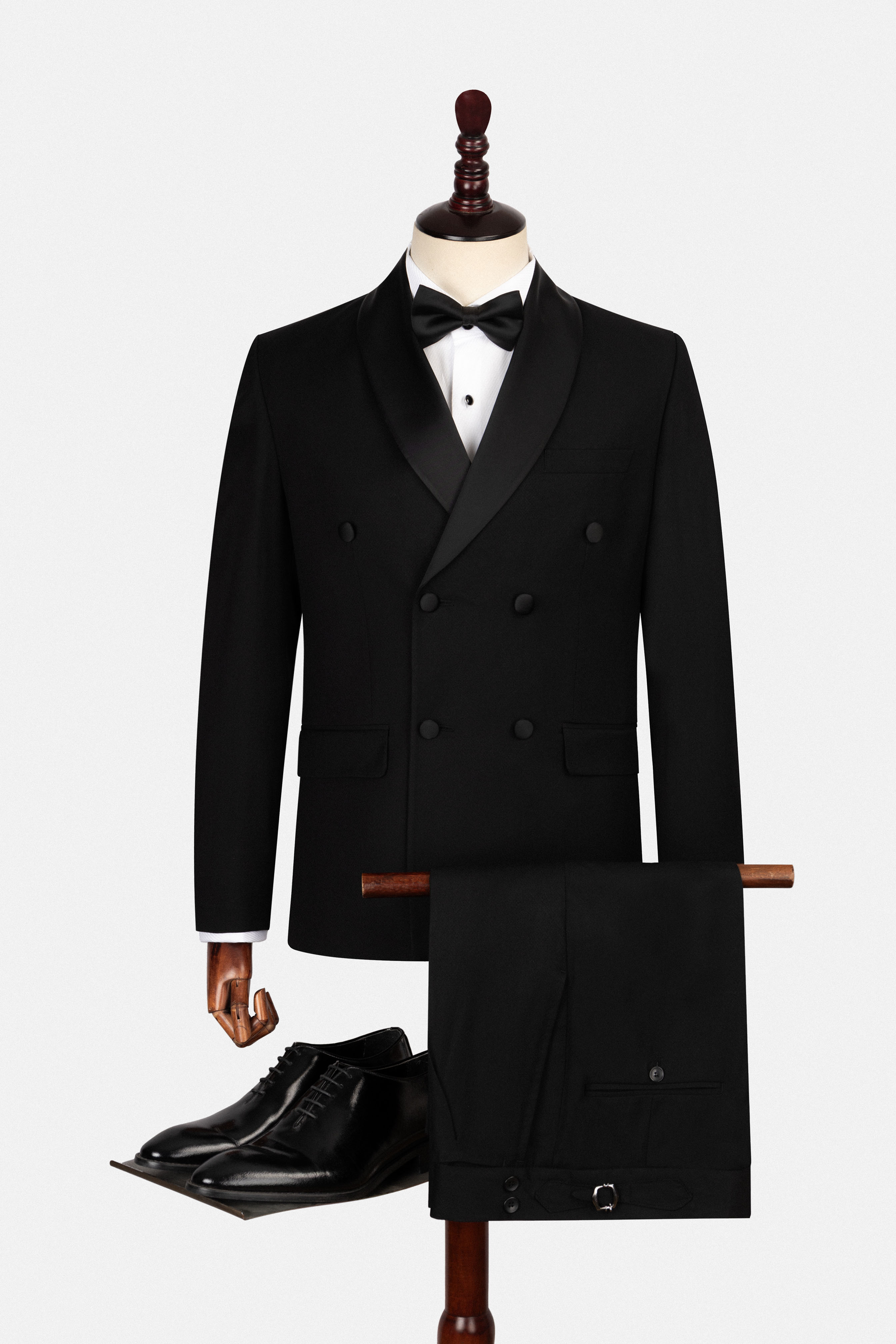 Solid Black Tuxedo