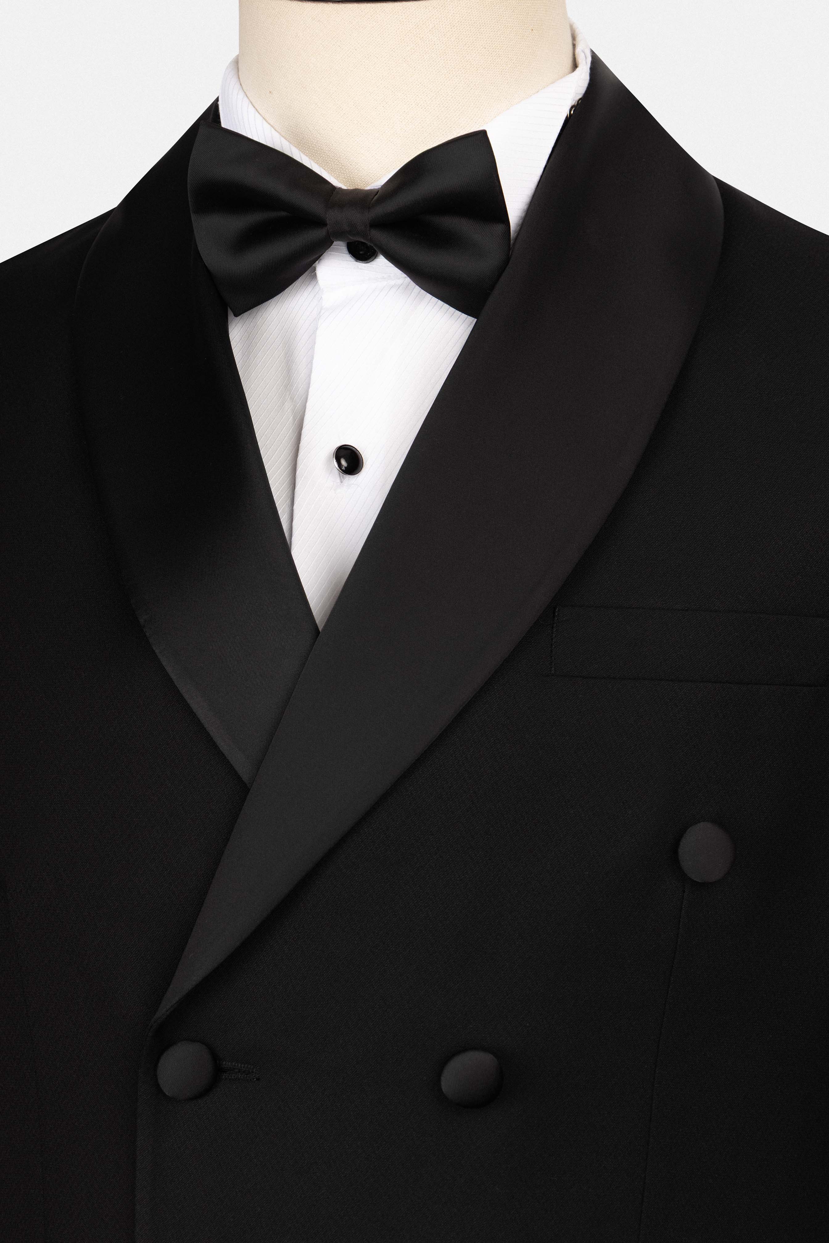 Solid Black Tuxedo