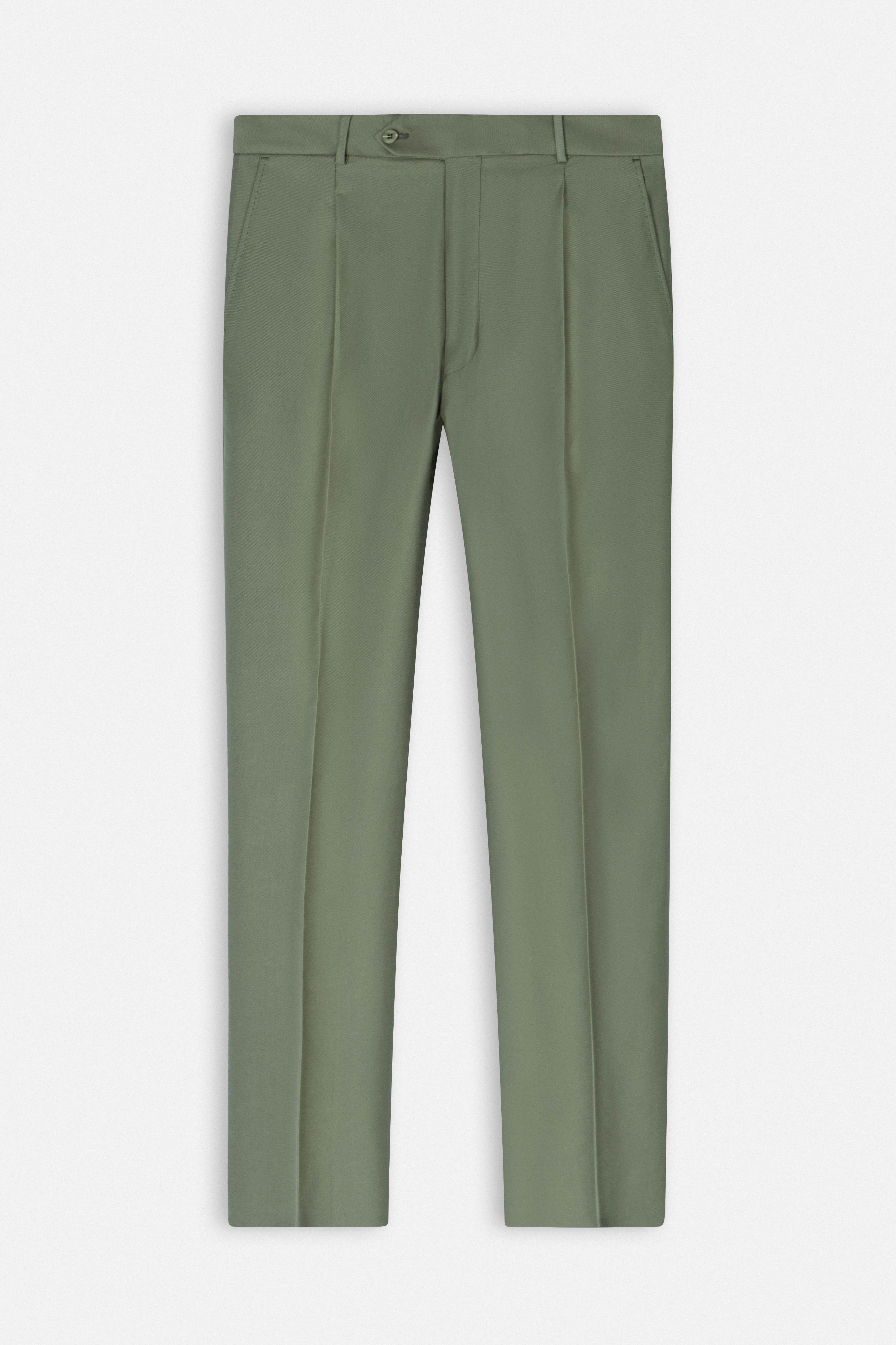 Dark Green Smart Casual pants