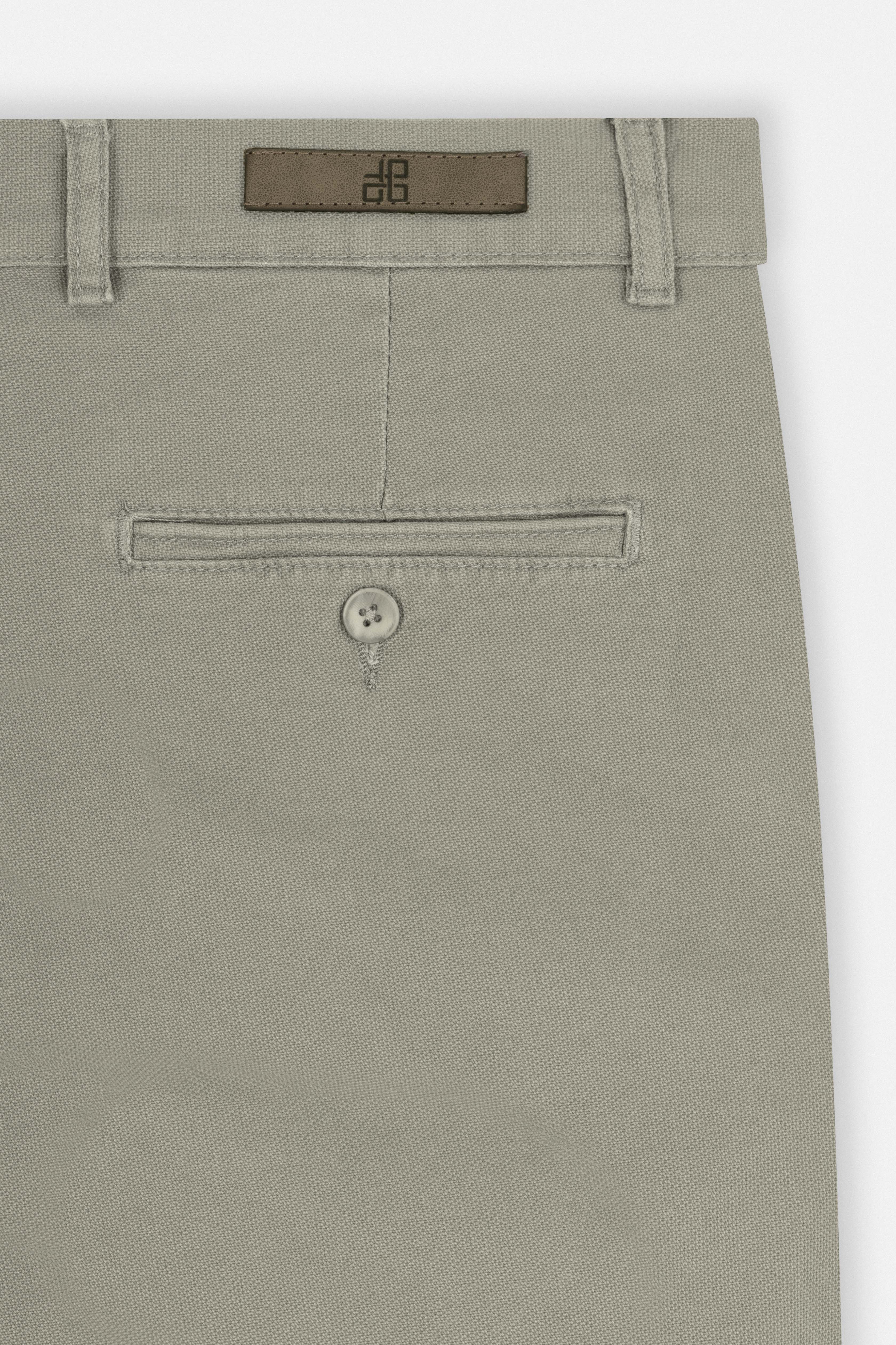 Pique Beige Gabardine Pant