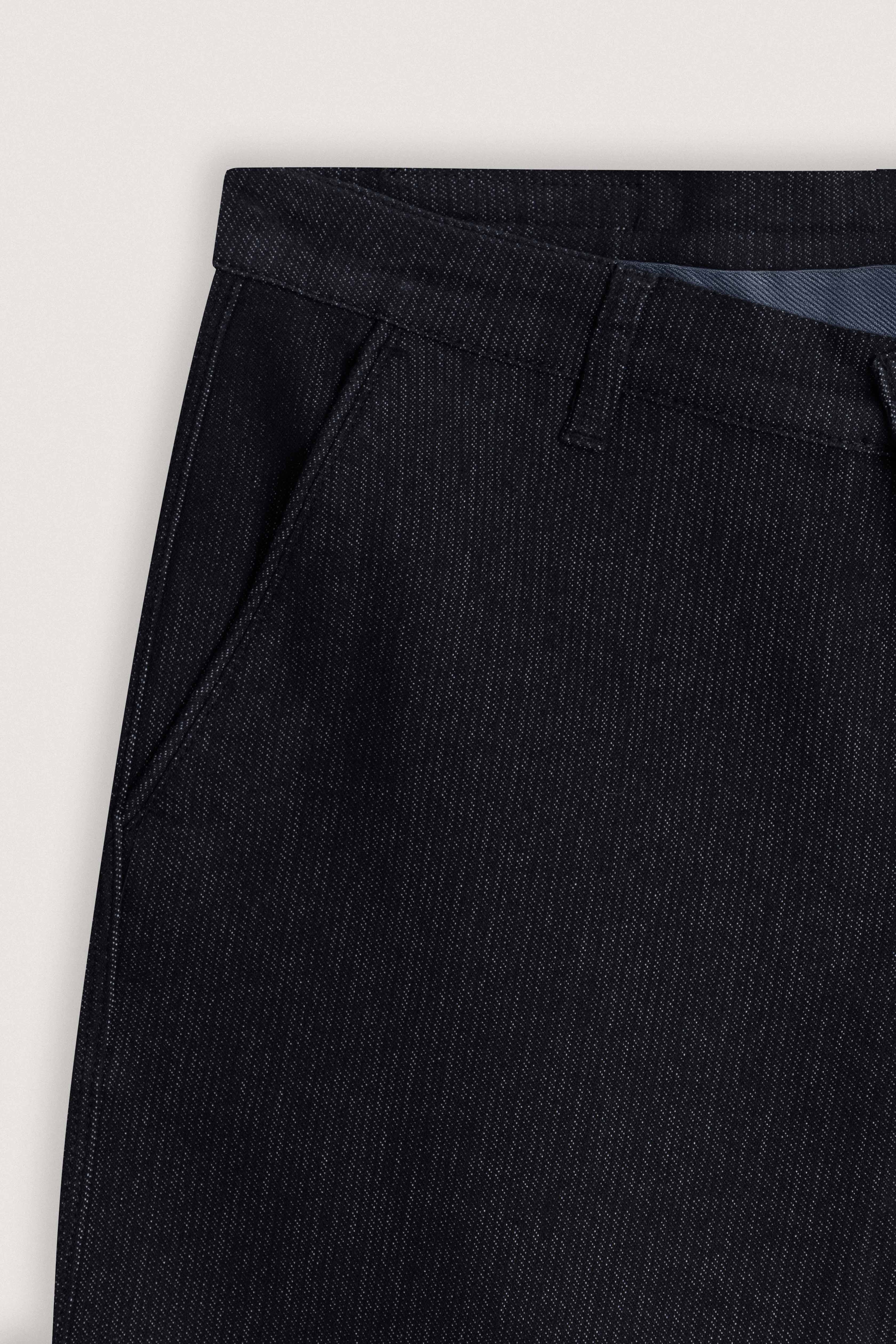 Black Twill Trousers