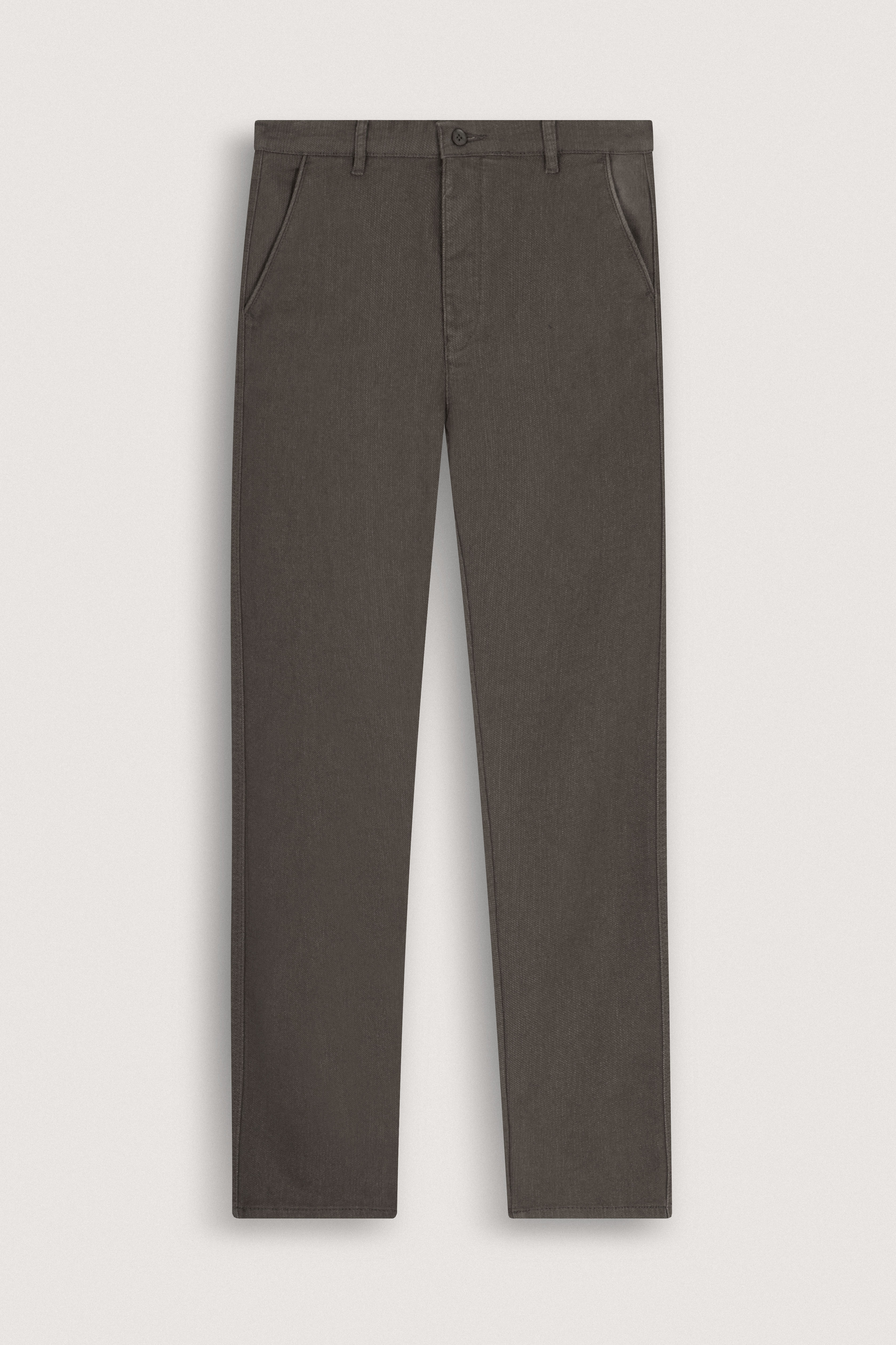 Brown Twill Trousers