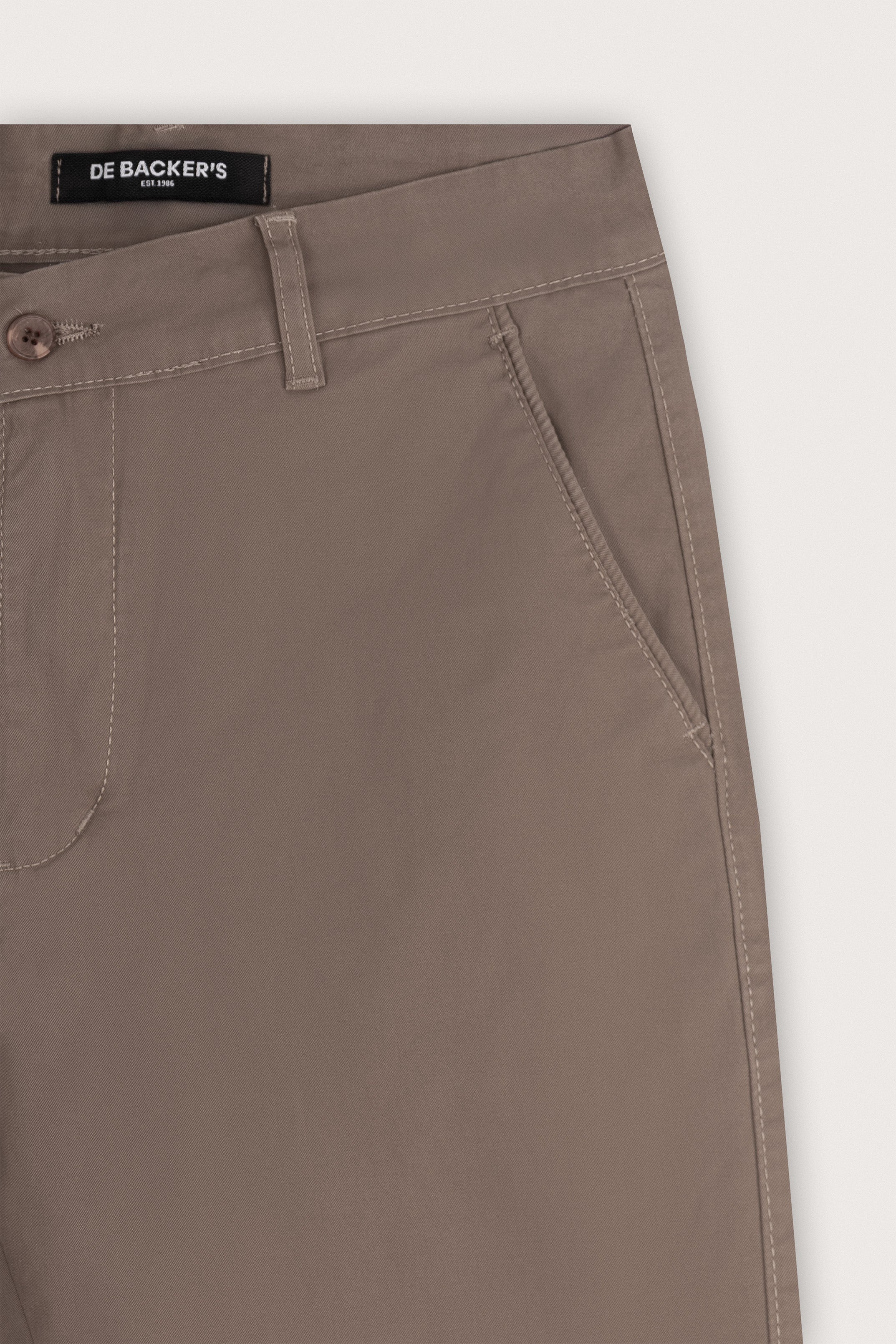 Light Brown Chino Gabardine Pant