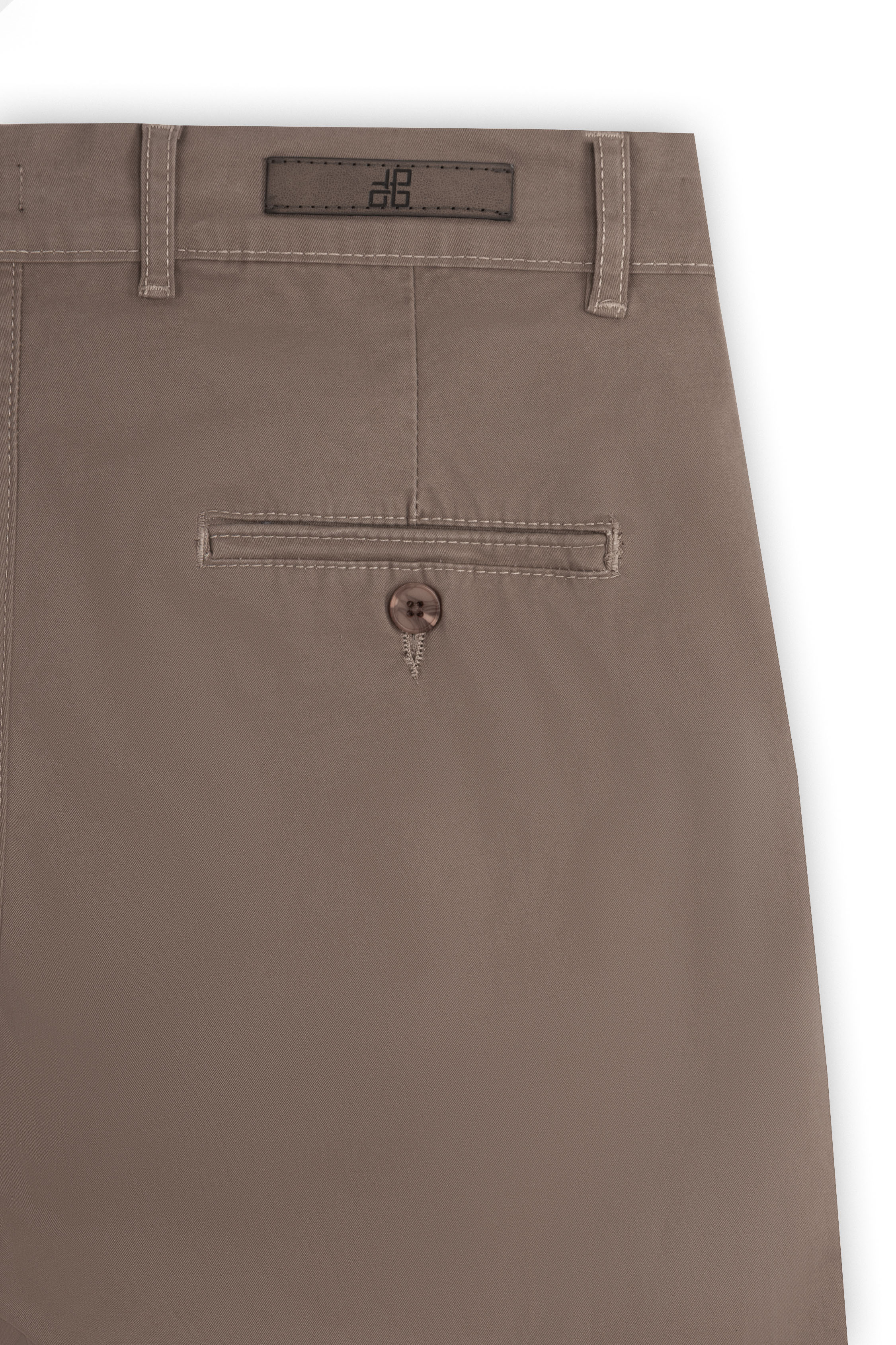 Light Brown Chino Gabardine Pant