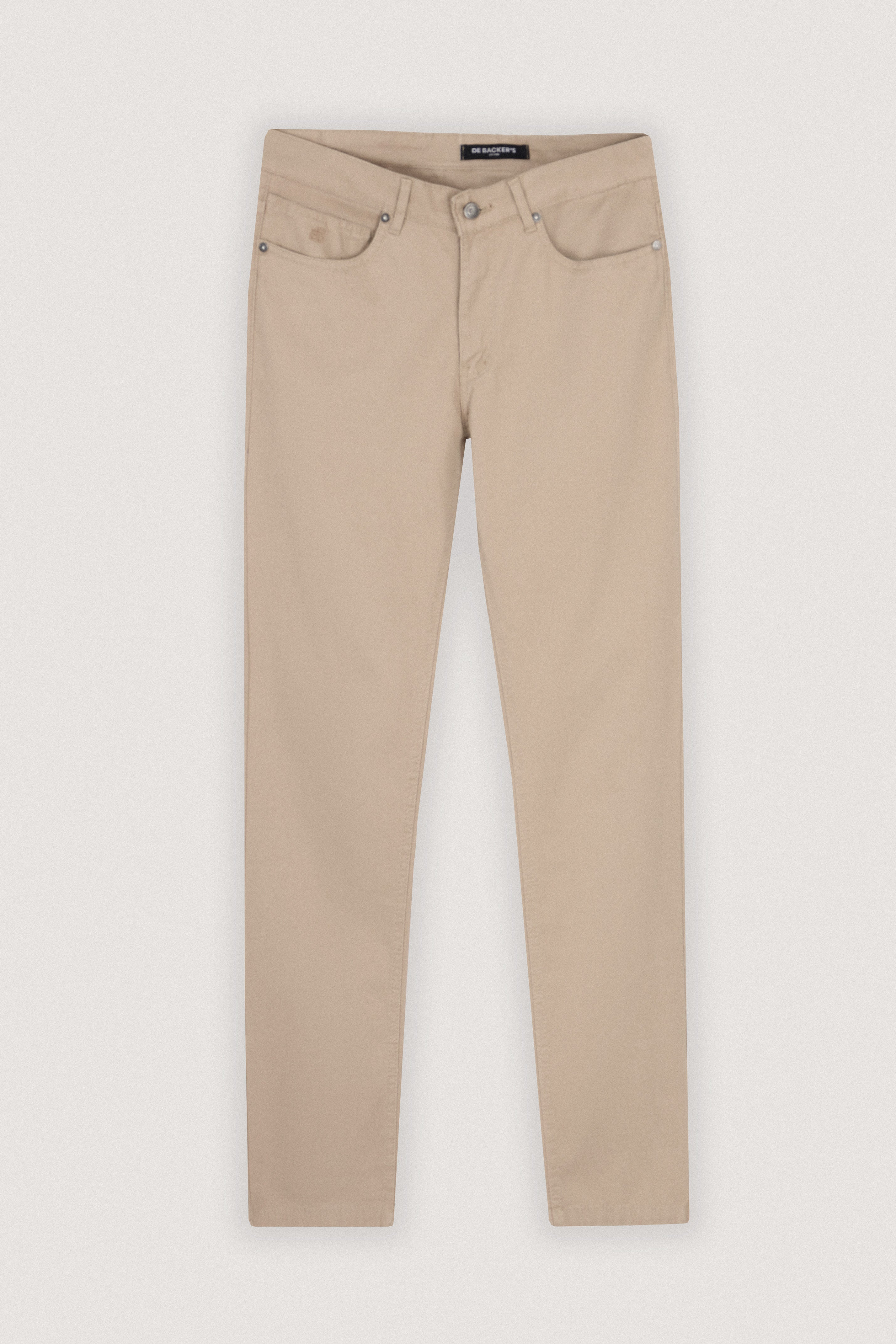 Light Beige Chino Gabardine Pant