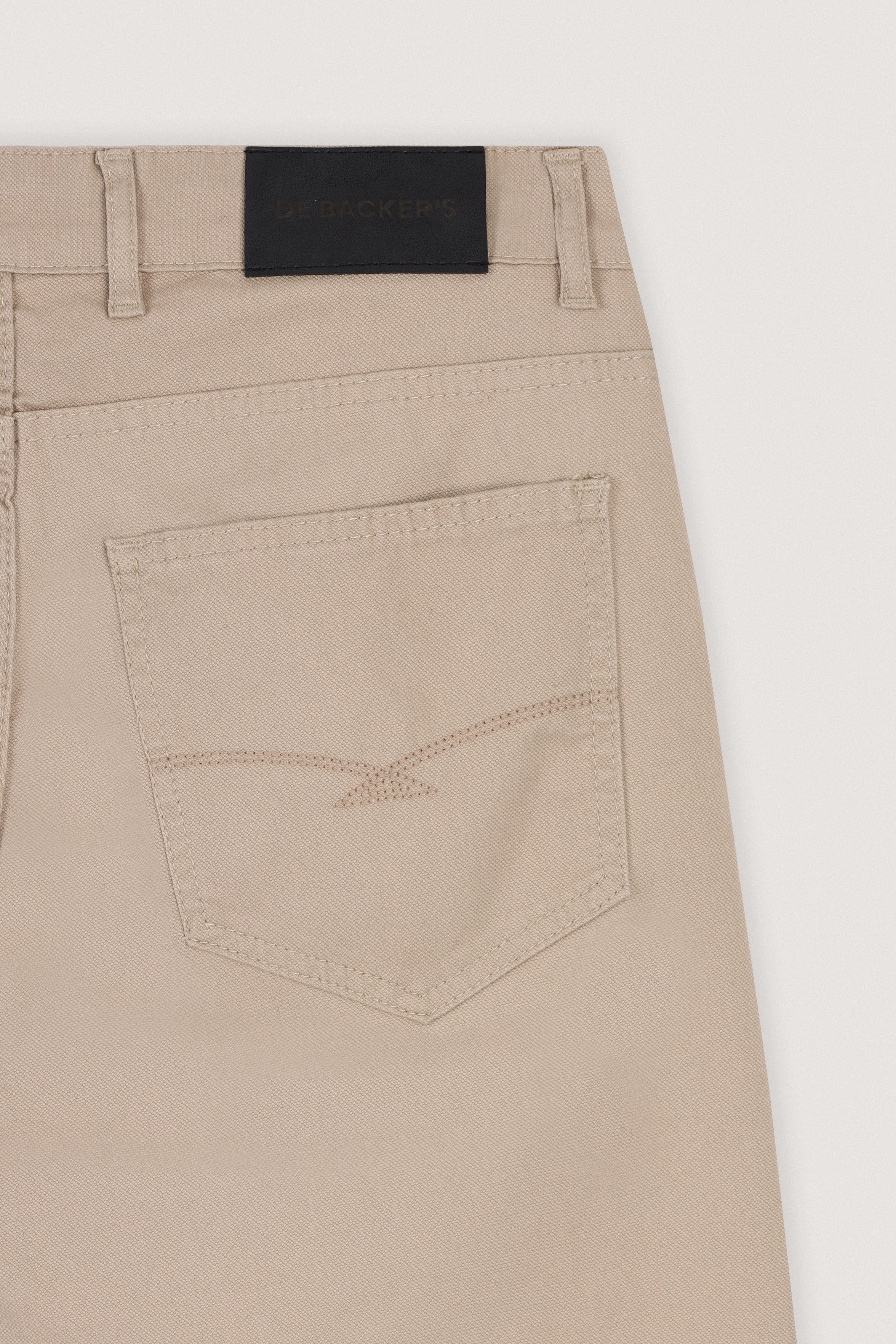 Light Beige Chino Gabardine Pant
