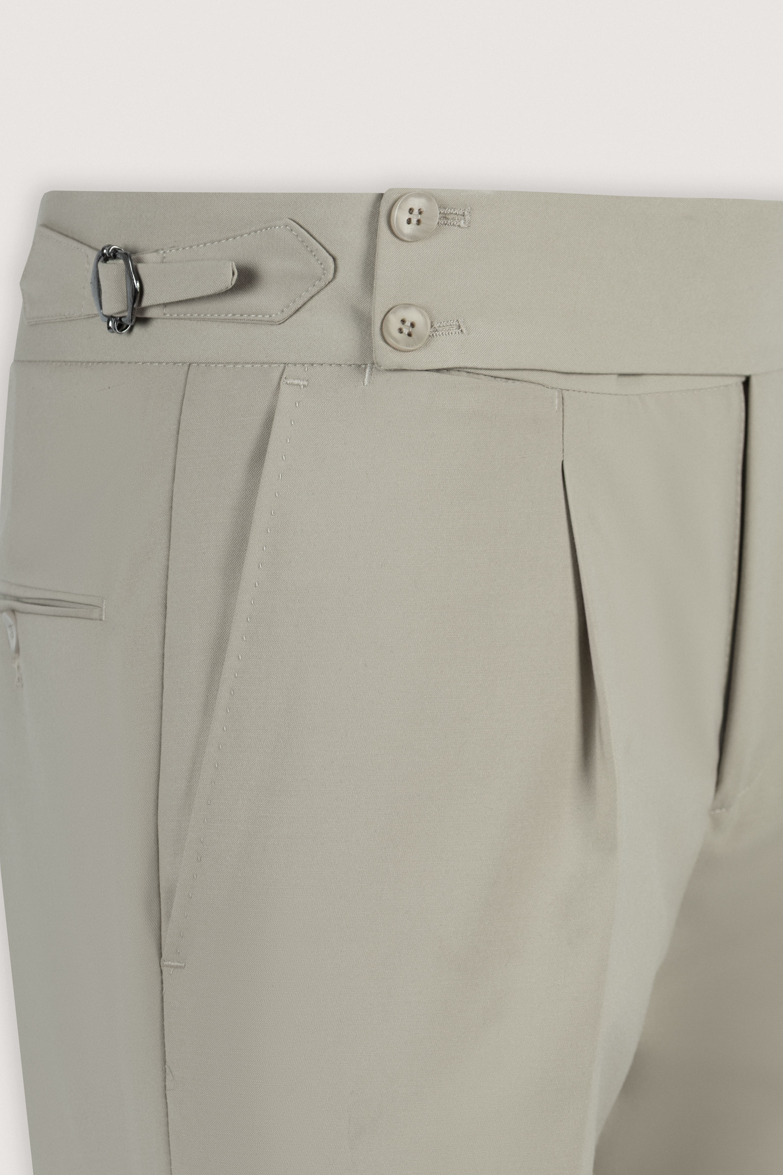 Beige Smart Casual pants