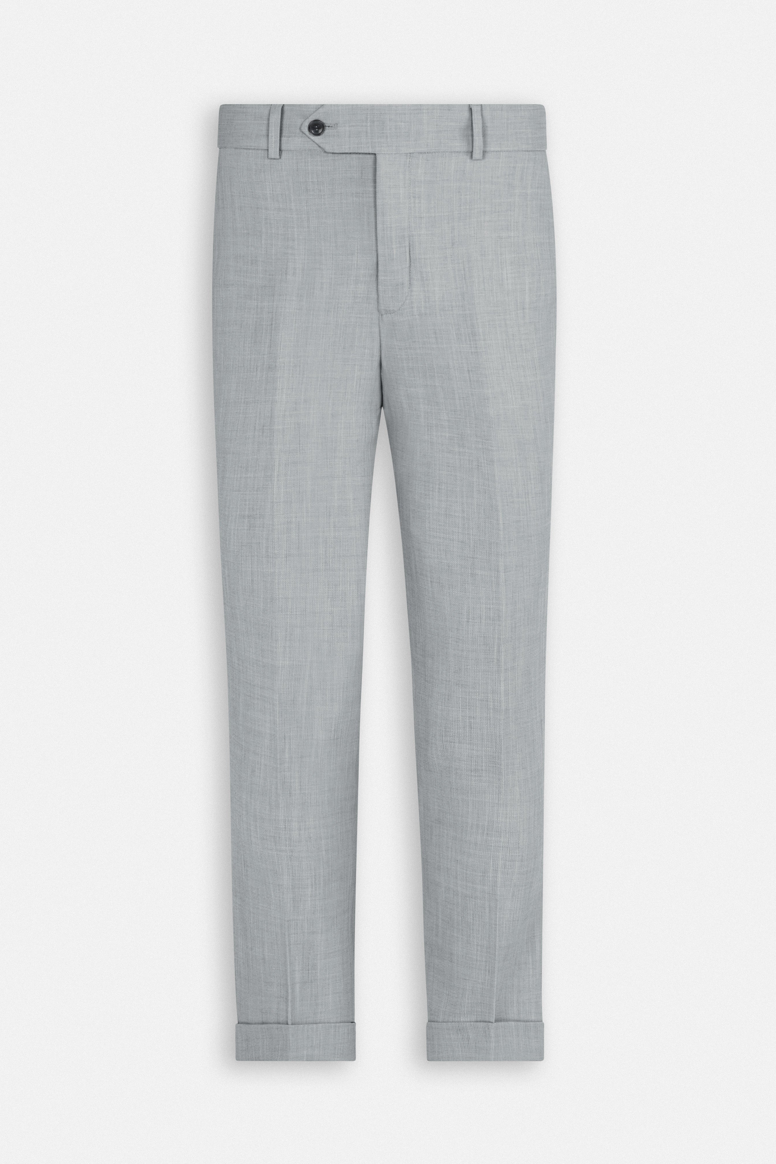 Light Gray Smart Casual Pants
