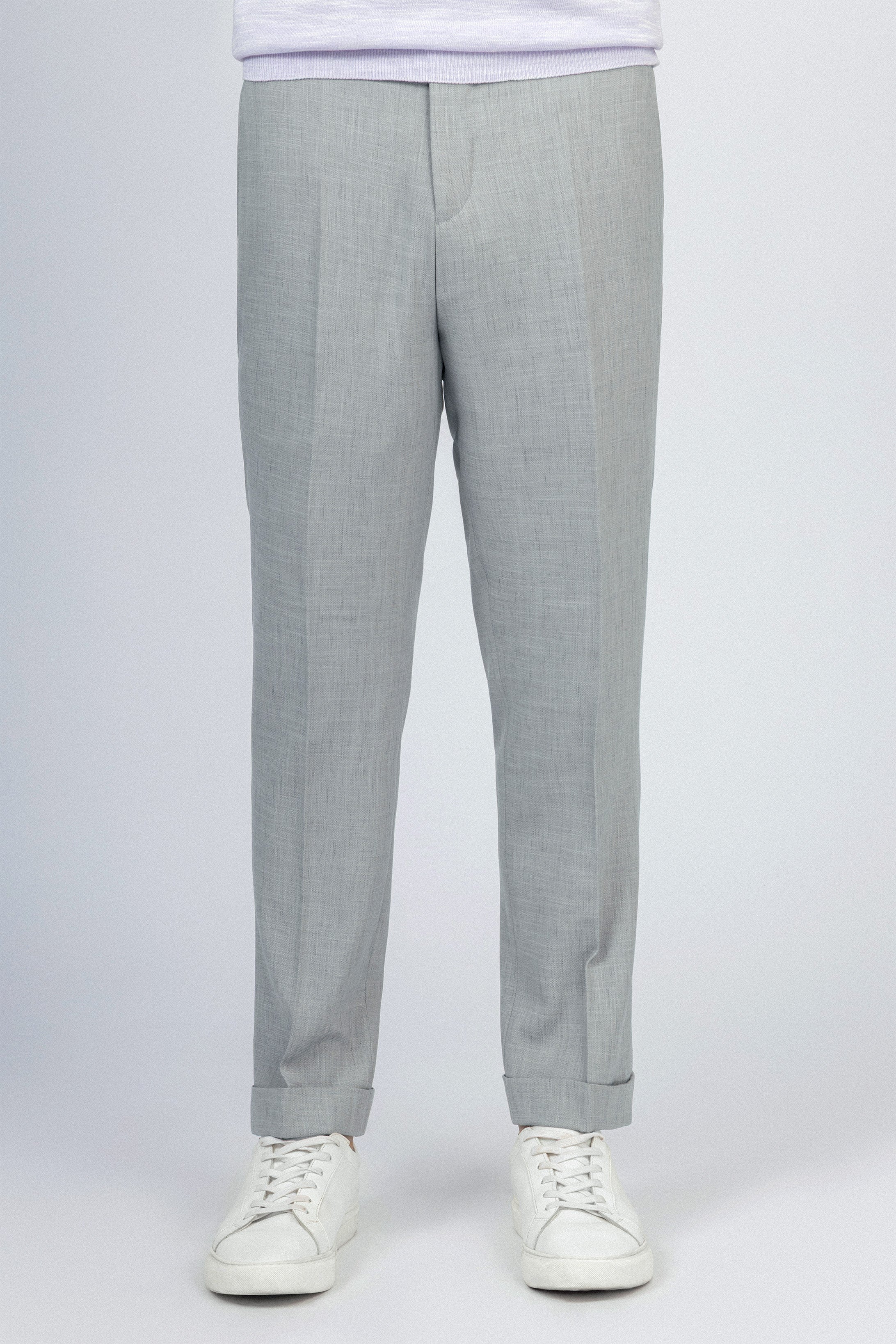 Light Gray Smart Casual Pants
